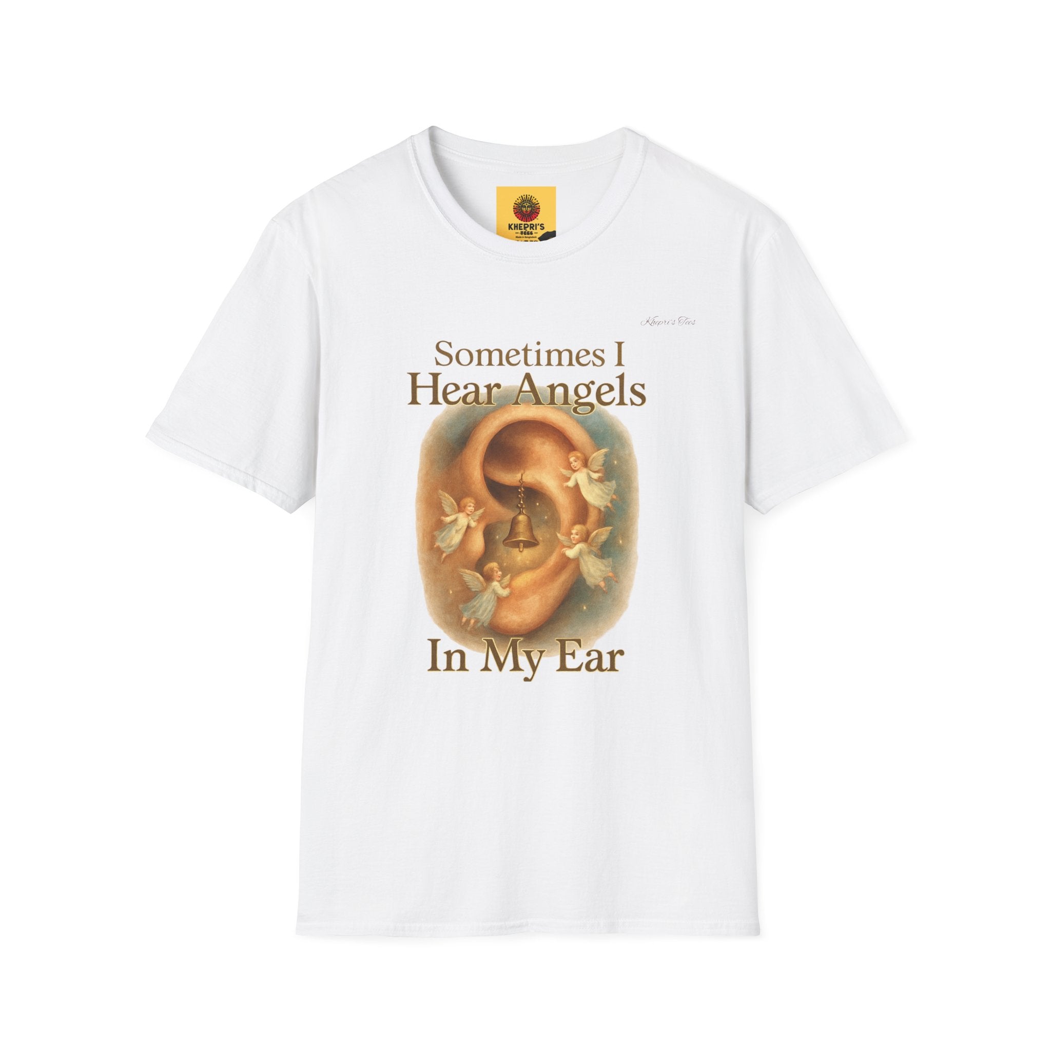 Tinnitus- Unisex T-Shirt, Spiritual Tee, Gift for The Gifted, Believers, Casual Wear, Inspirational Top, Chosen One, Unique Quote Shirt, Birthday Present