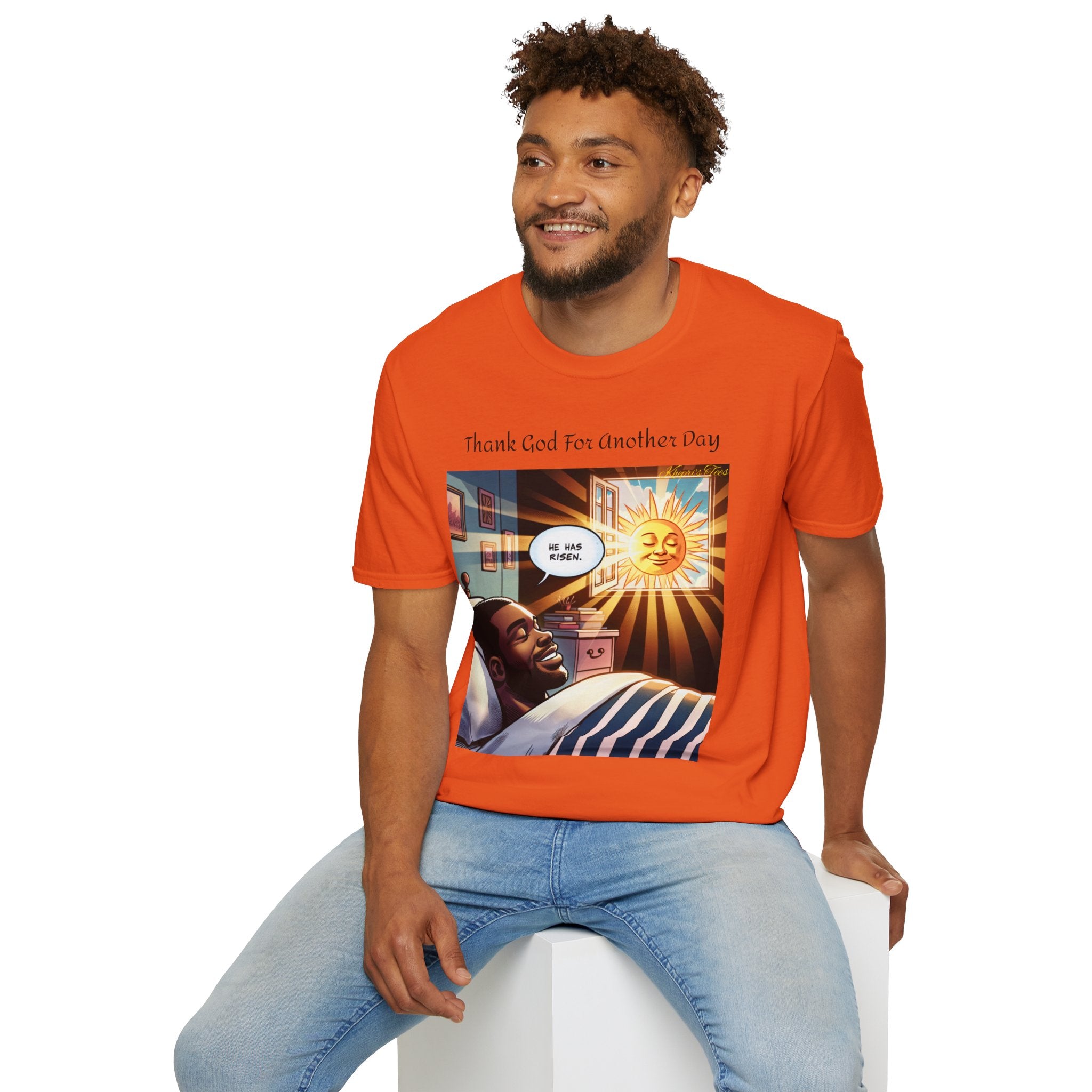 He Has Risen-Unisex Softstyle T-Shirt