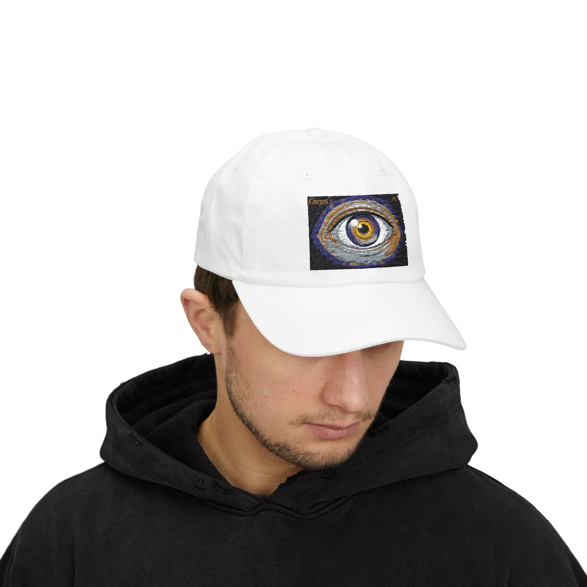 Tri-Eye  Cap,Gift for Conscious Men, Casual Style, Everyday Wear, Adjustable Cap