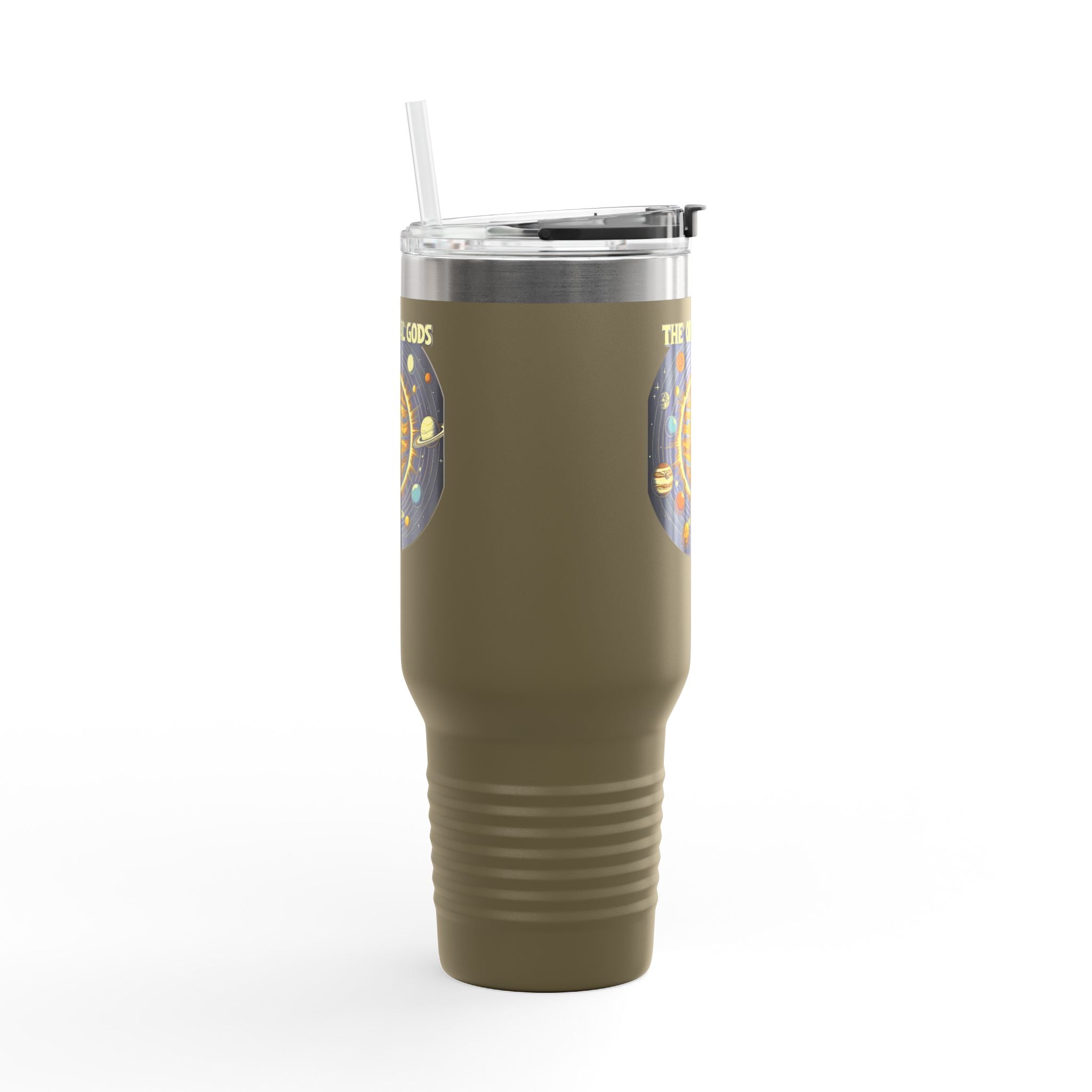 "The Original Gods" 40oz Insulated Travel Mug —Solar System Design