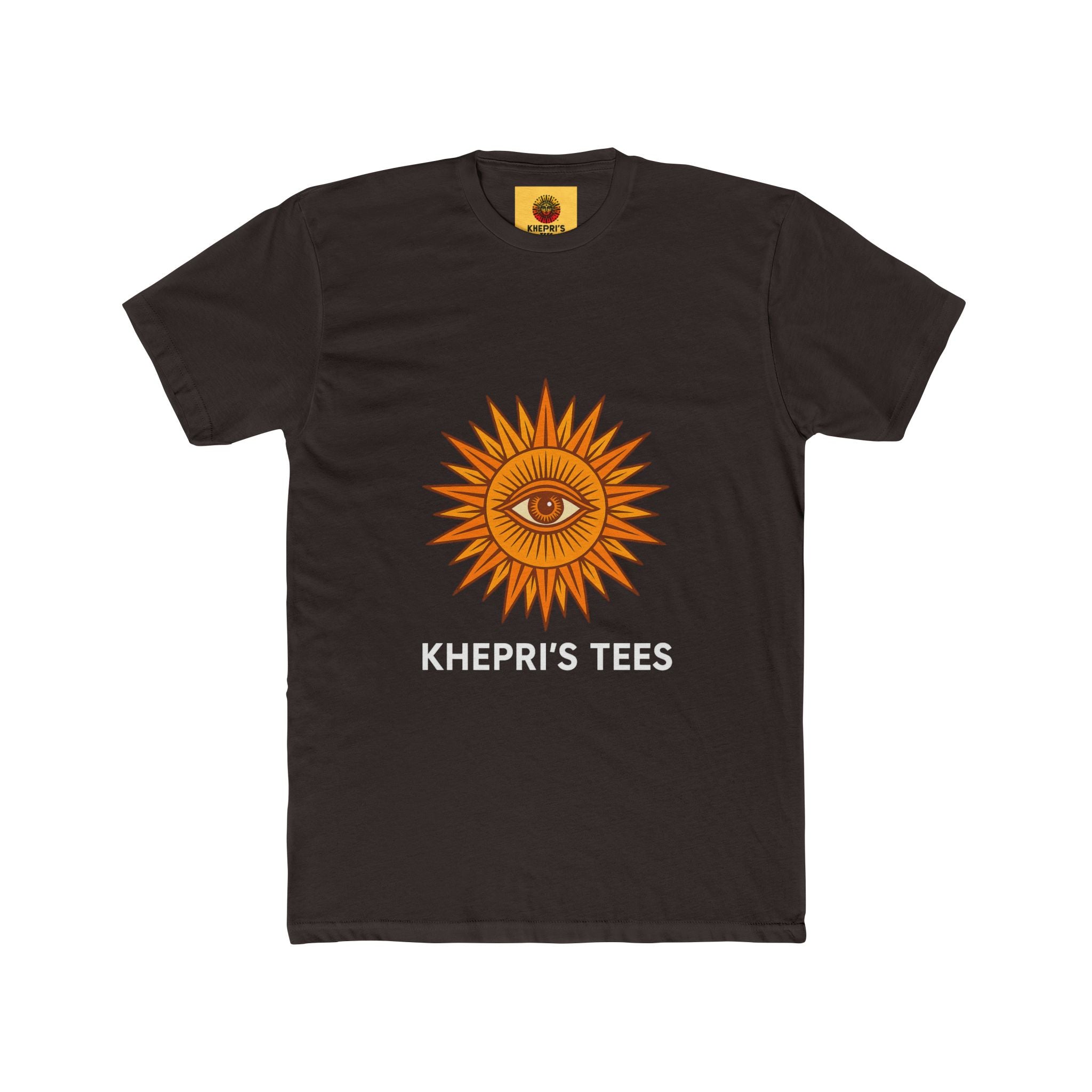 Third Eye Sun Tee — Spiritual Third-Eye Graphic Cotton T-Shirt