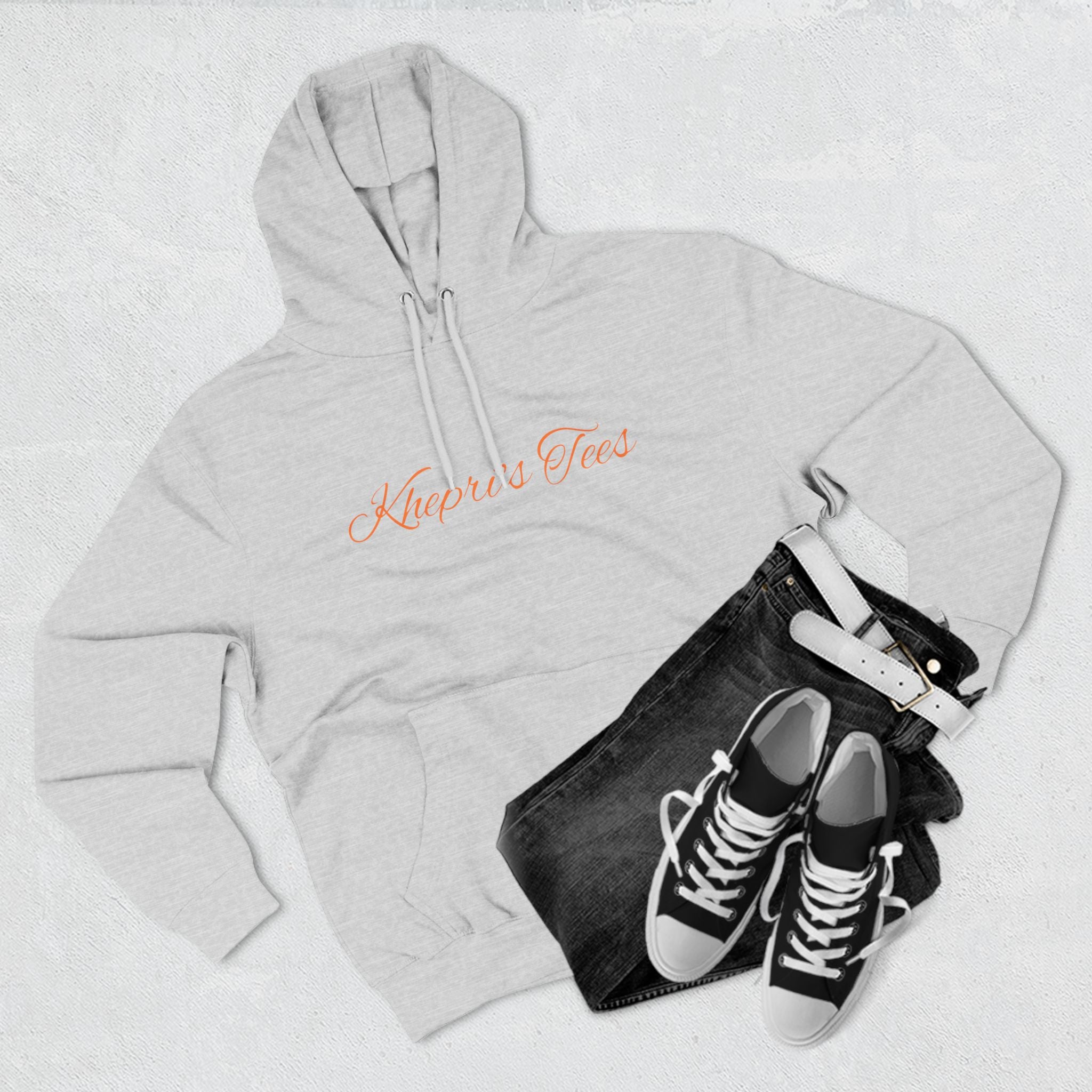 The Creator of Life-Three-Panel Fleece Hoodie