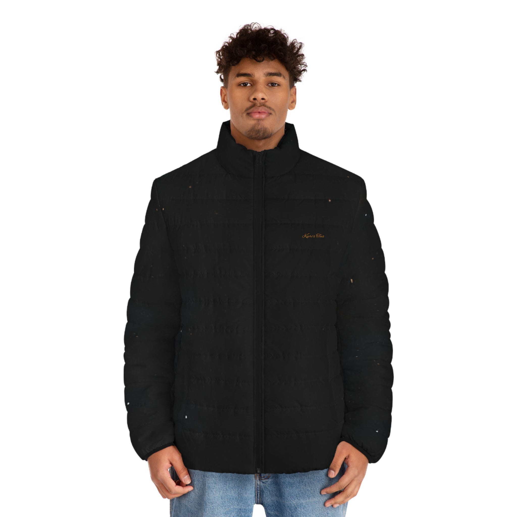 Khepris Tees Solar Sun Puffer Jacket — Men's Insulated Winter Coat