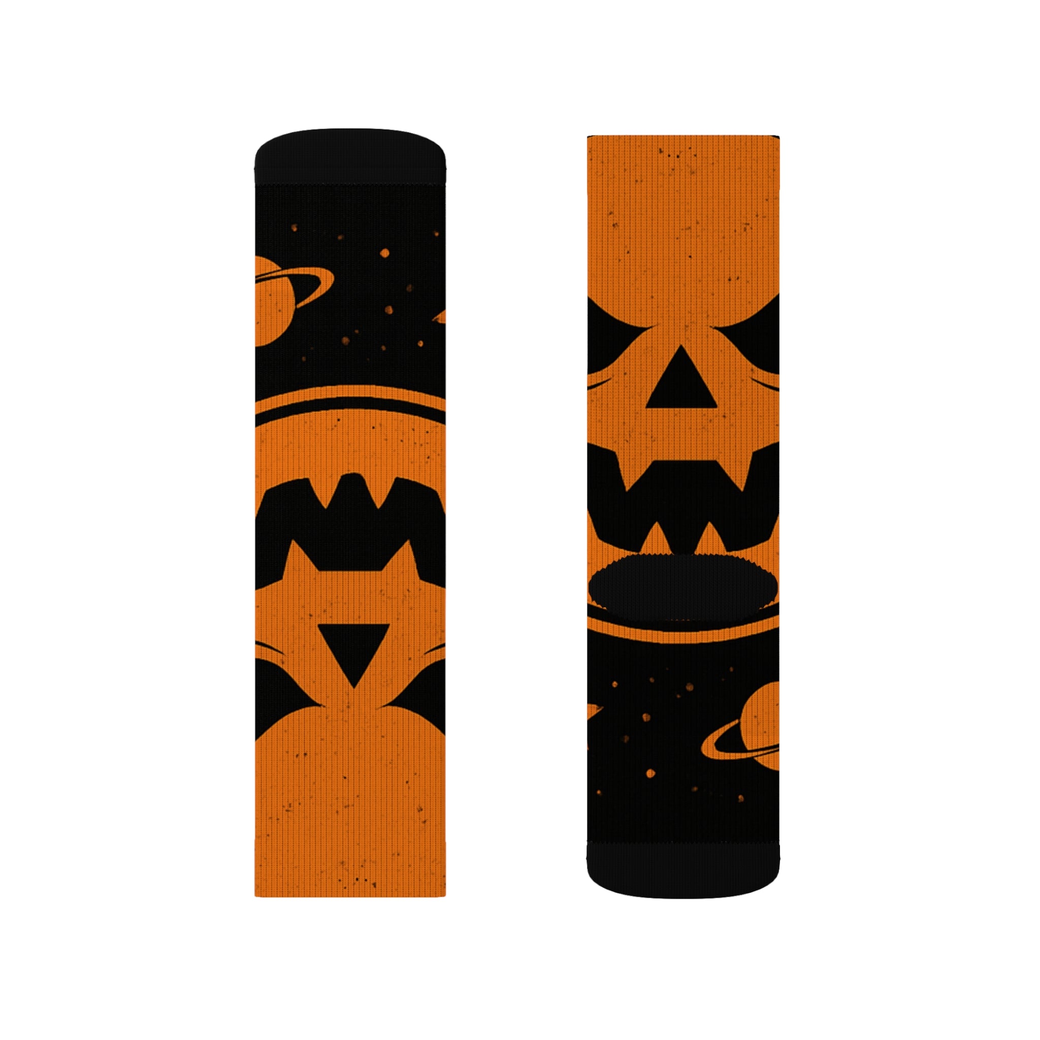 Halloween-Themed Sublimation Socks, Spooky Gift for Fall Festivals, Unique Autumn Accessories, Pumpkin Patterned Socks, Halloween [...]
