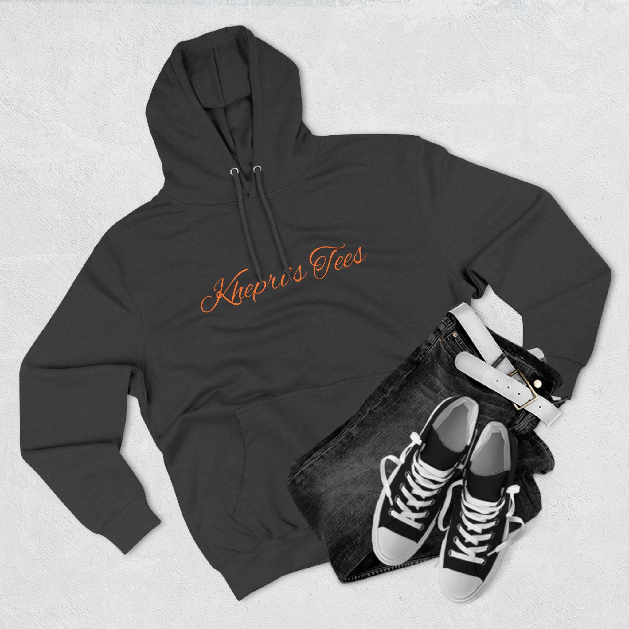 The Creator of Life-Three-Panel Fleece Hoodie