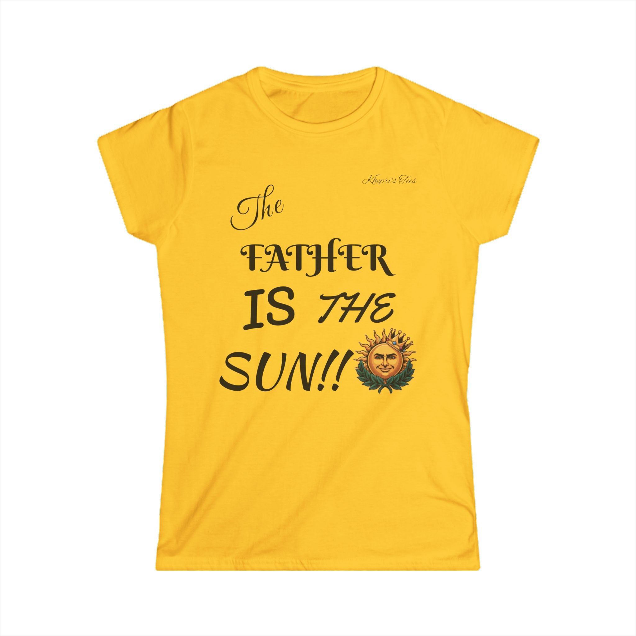 Father Is The Sun-Women's Softstyle Tee