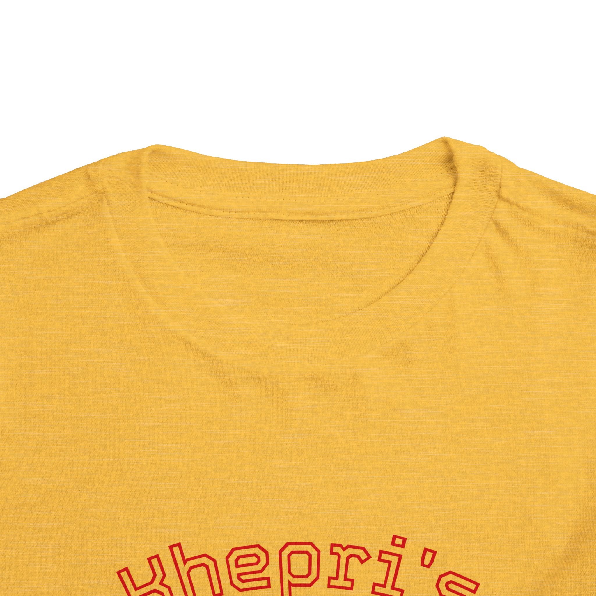 Kid's Khepri's  K Tee Toddler T-Shirt, Fun Playwear for Kids, Birthday Gift, Cute Casual Top, Summer Outfit