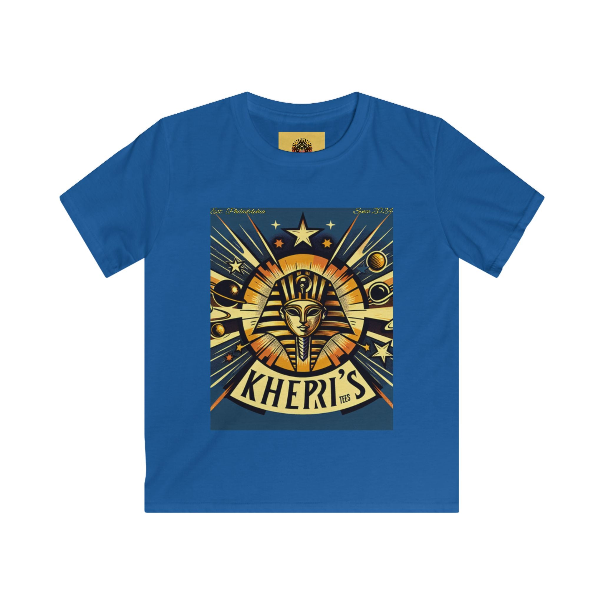 Kids Pharaoh Khepri Tee - Fun Casual Wear, Birthday Gift, School Apparel, Summer Fashion, Unique Kids T-Shirt