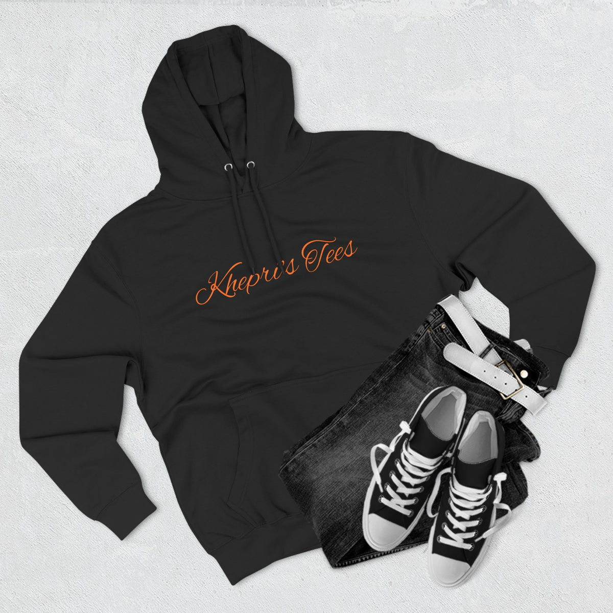 The Creator of Life-Three-Panel Fleece Hoodie
