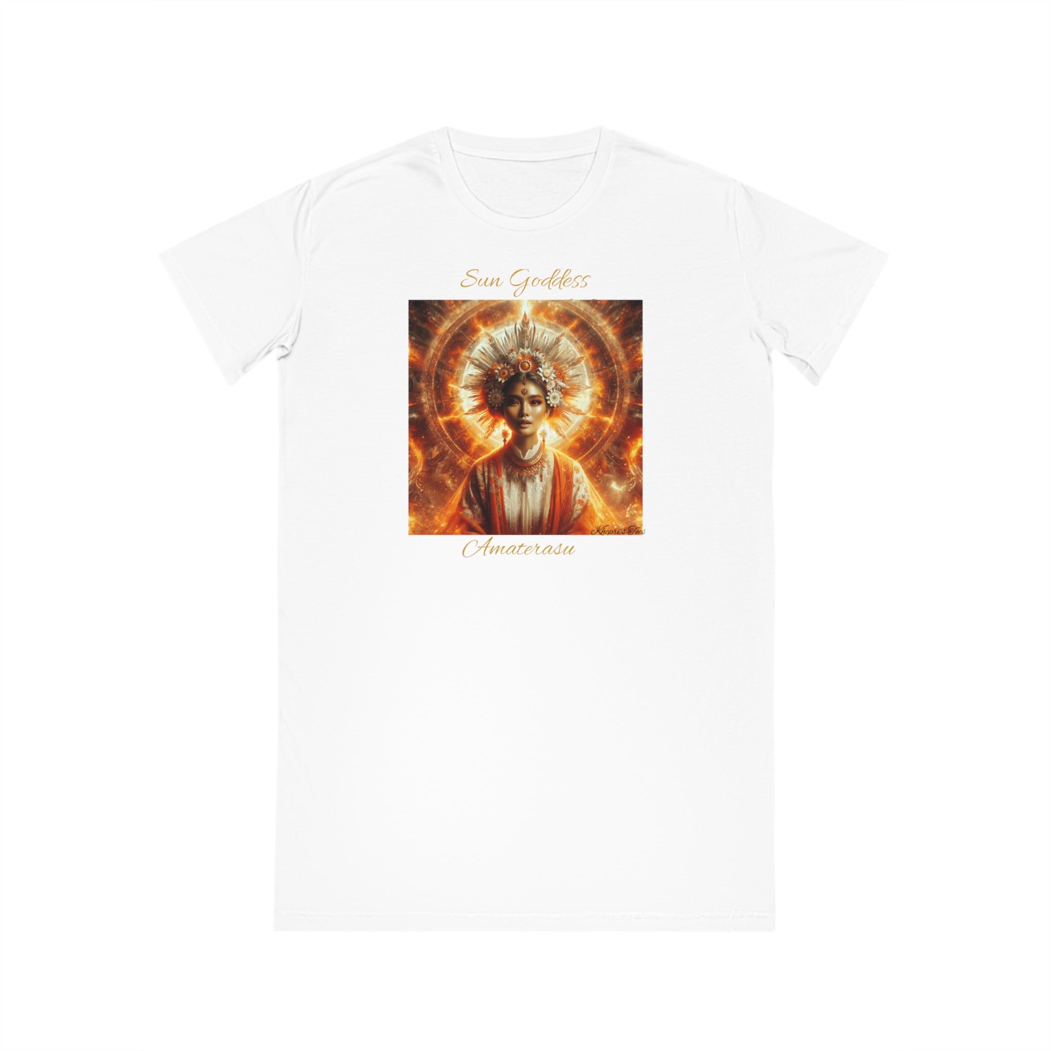 Amaterasu Spinner T-Shirt Dress