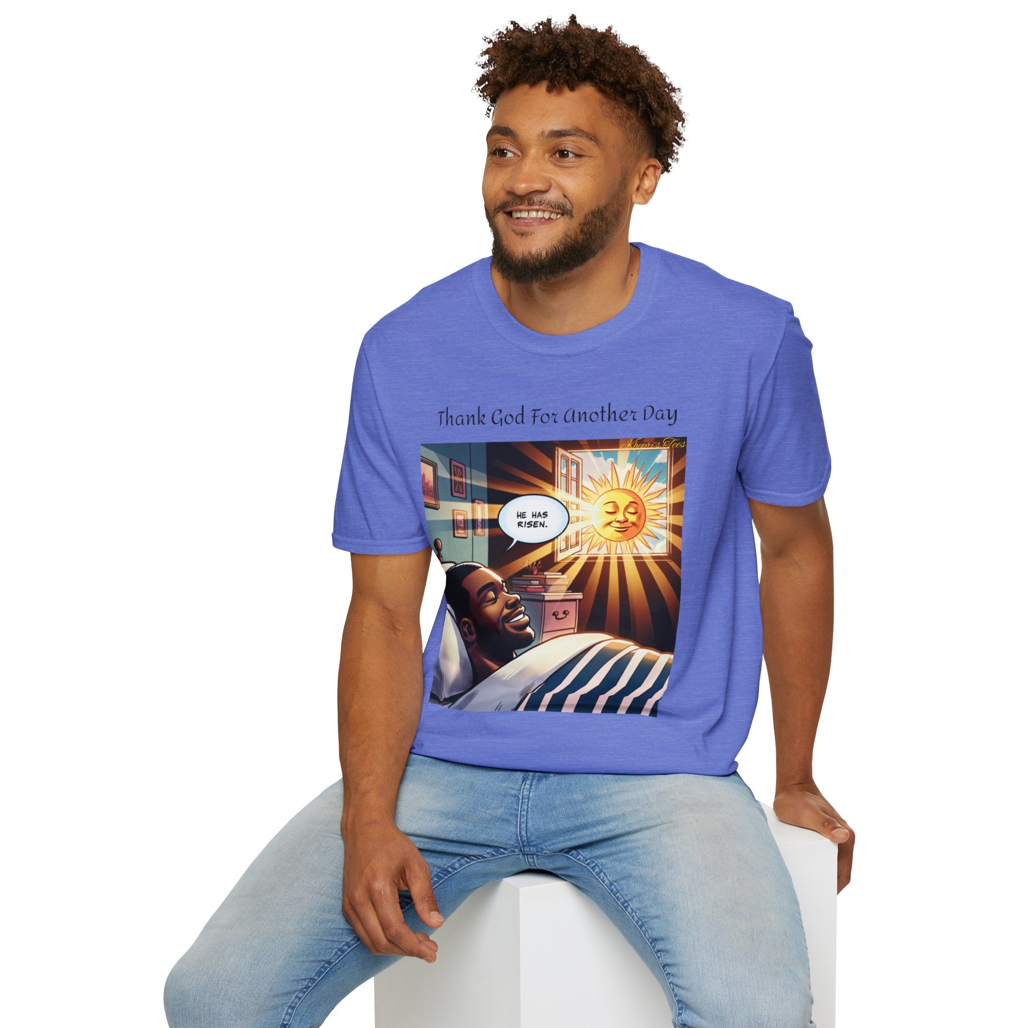 He Has Risen-Unisex Softstyle T-Shirt