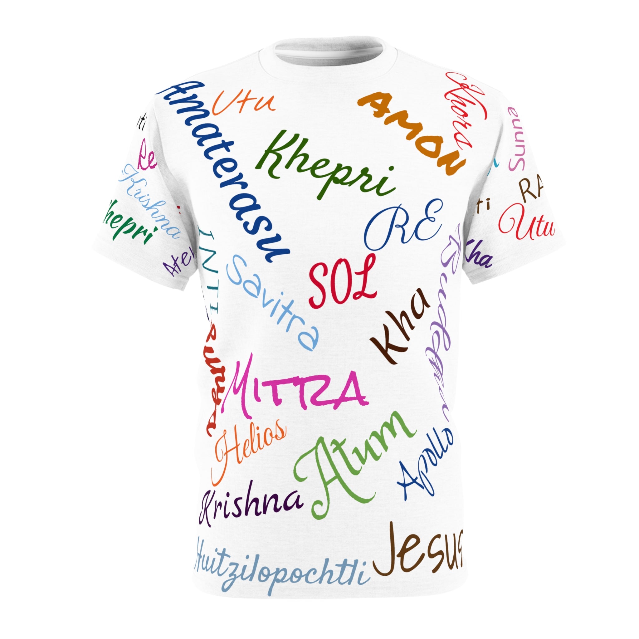 Llamo Del Sol-White Unisex Cut & Sew Tee