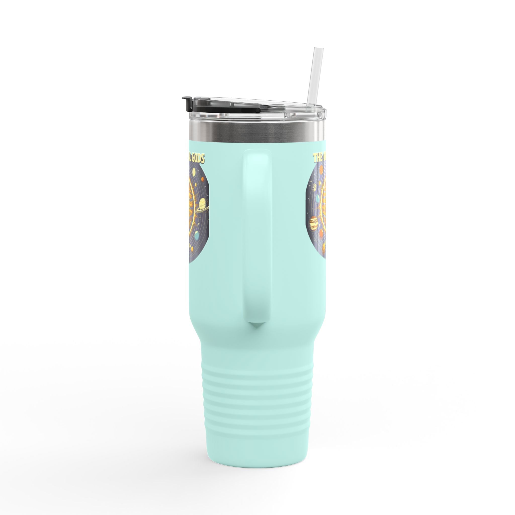 "The Original Gods" 40oz Insulated Travel Mug —Solar System Design