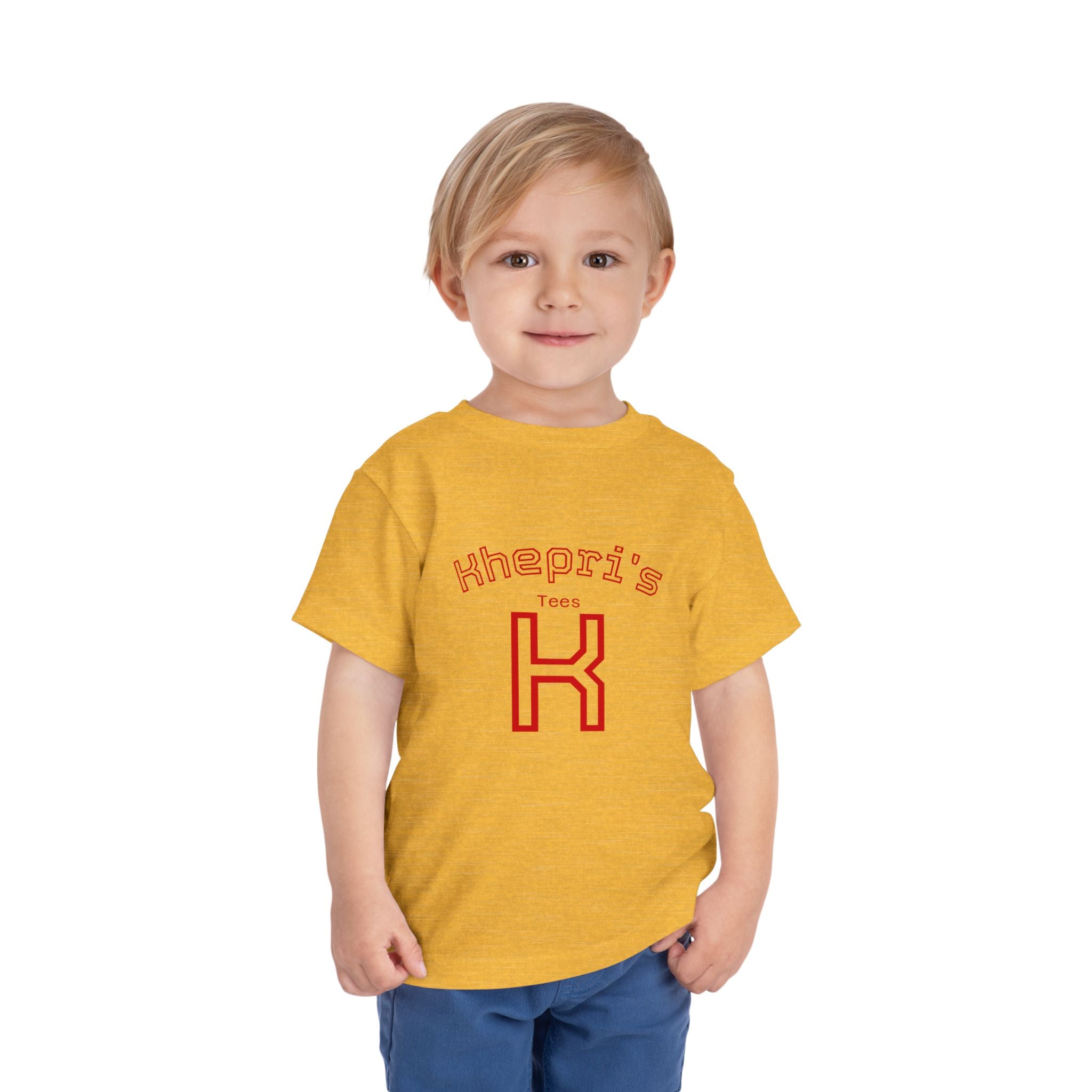 Kid's Khepri's  K Tee Toddler T-Shirt, Fun Playwear for Kids, Birthday Gift, Cute Casual Top, Summer Outfit