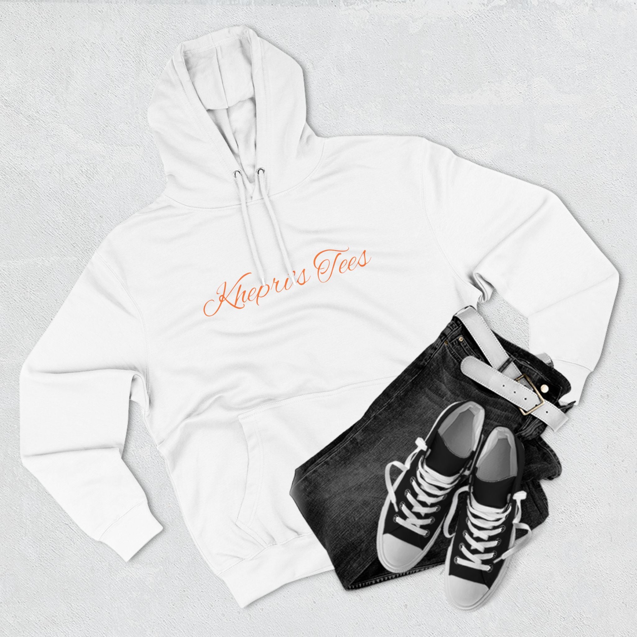 The Creator of Life-Three-Panel Fleece Hoodie