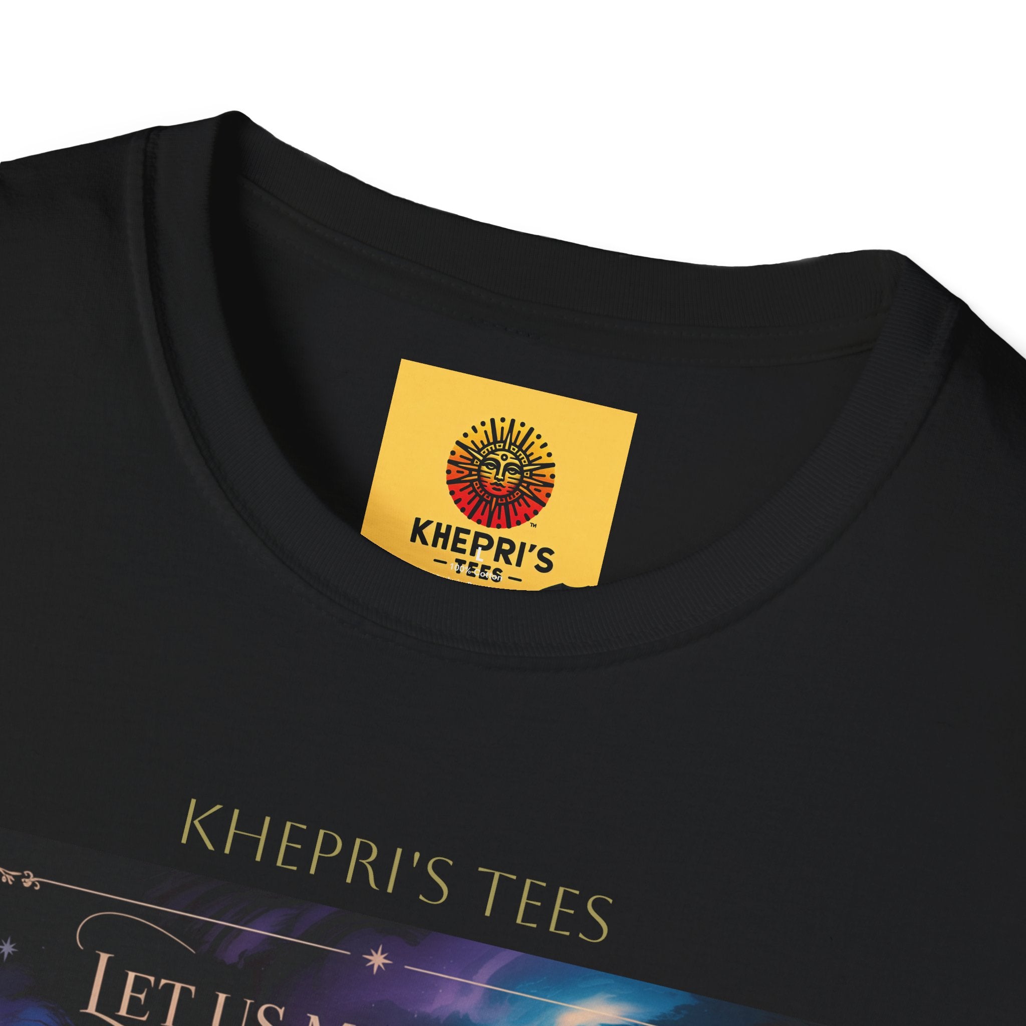 Genesis 1:26 Spiritual Science T-Shirt — Let US Make Man in OUR Image