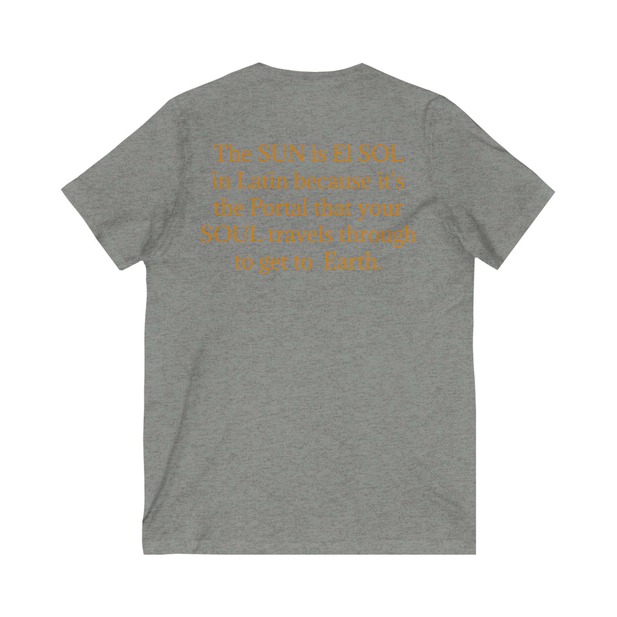 Portal For Souls-Unisex Jersey Short Sleeve V-Neck Tee