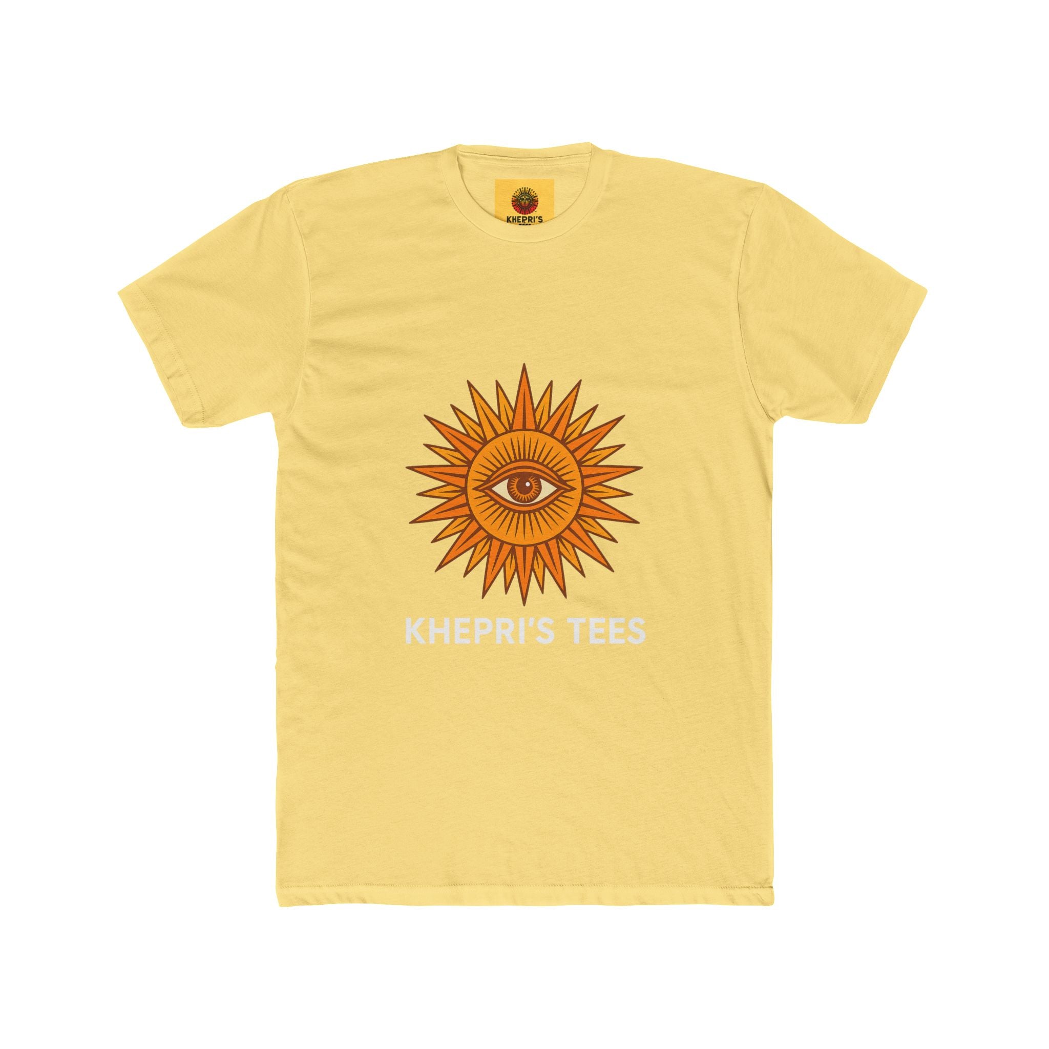 Third Eye Sun Tee — Spiritual Third-Eye Graphic Cotton T-Shirt
