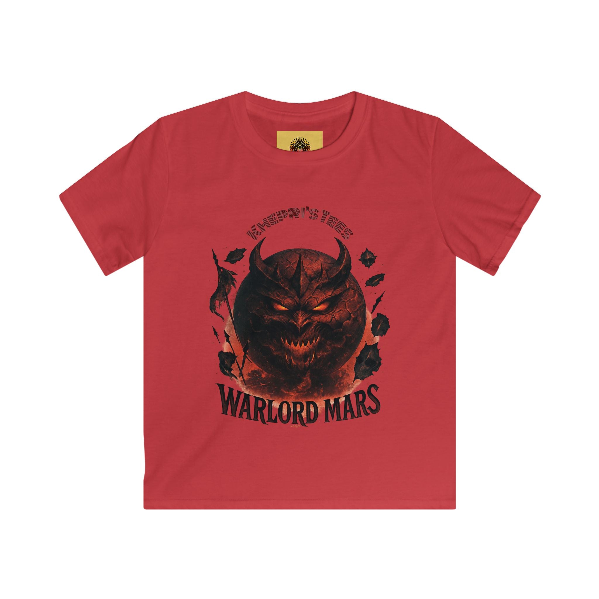 Kids Graphic Tee - Warlord Mars, Cool Kids T-Shirt, Unique Children's Apparel, Perfect for Birthdays, Casual Wear, Halloween