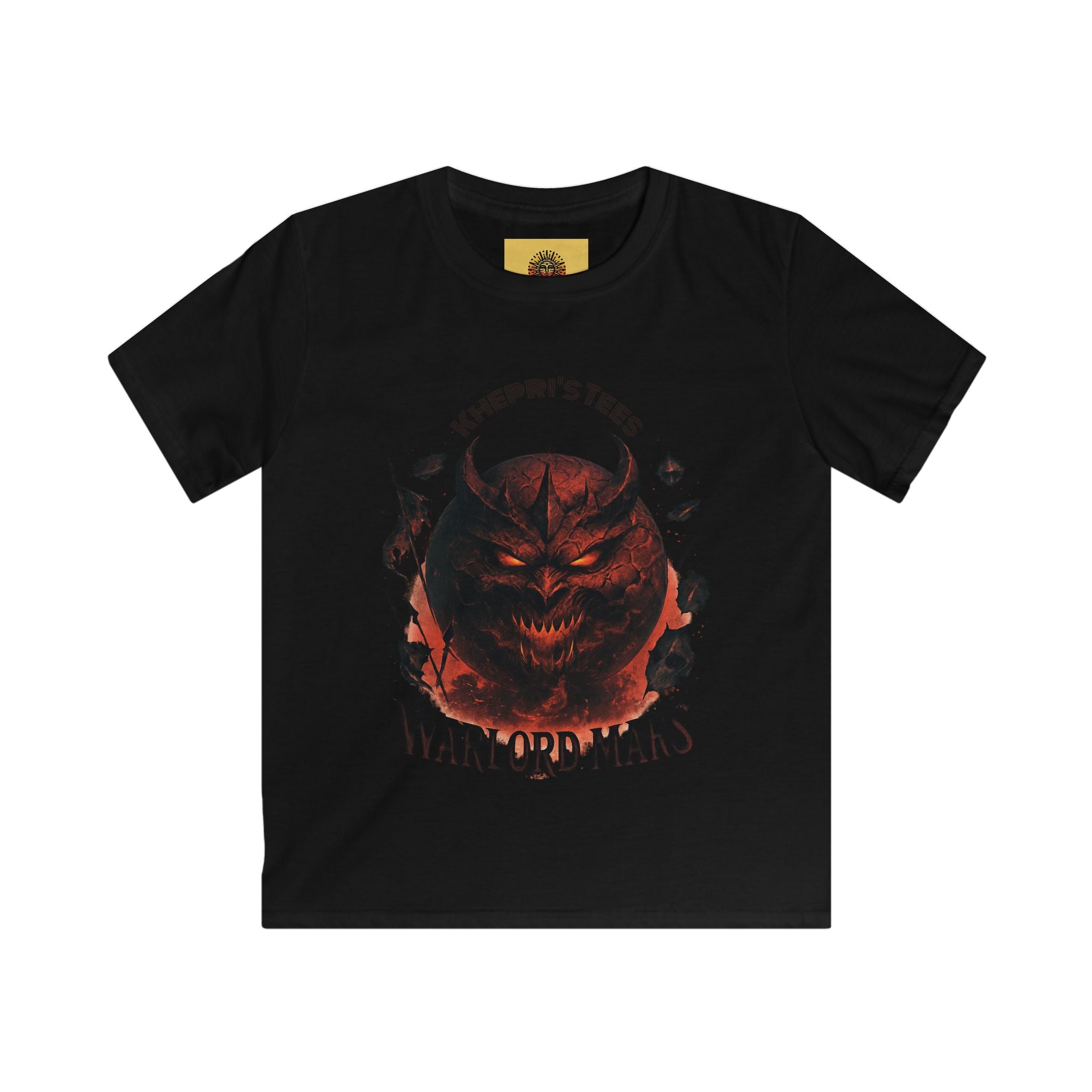 Kids Graphic Tee - Warlord Mars, Cool Kids T-Shirt, Unique Children's Apparel, Perfect for Birthdays, Casual Wear, Halloween