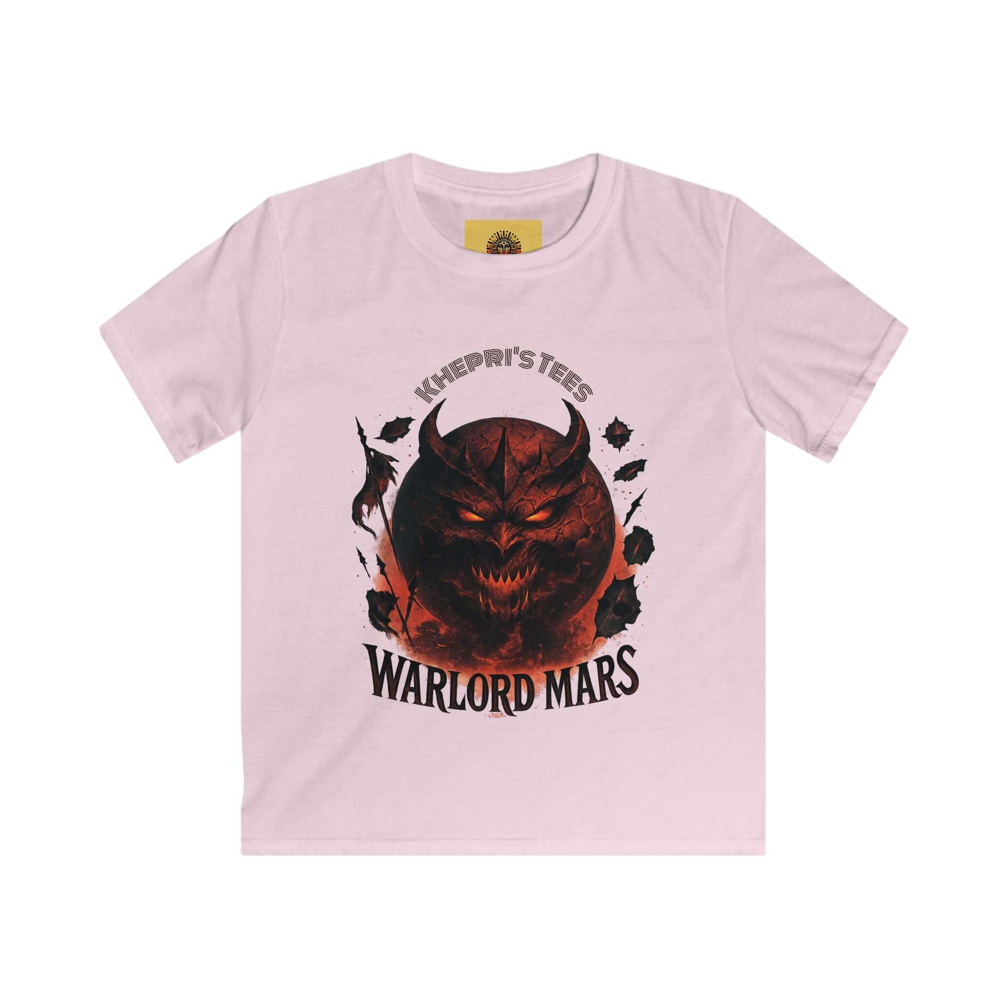 Kids Graphic Tee - Warlord Mars, Cool Kids T-Shirt, Unique Children's Apparel, Perfect for Birthdays, Casual Wear, Halloween
