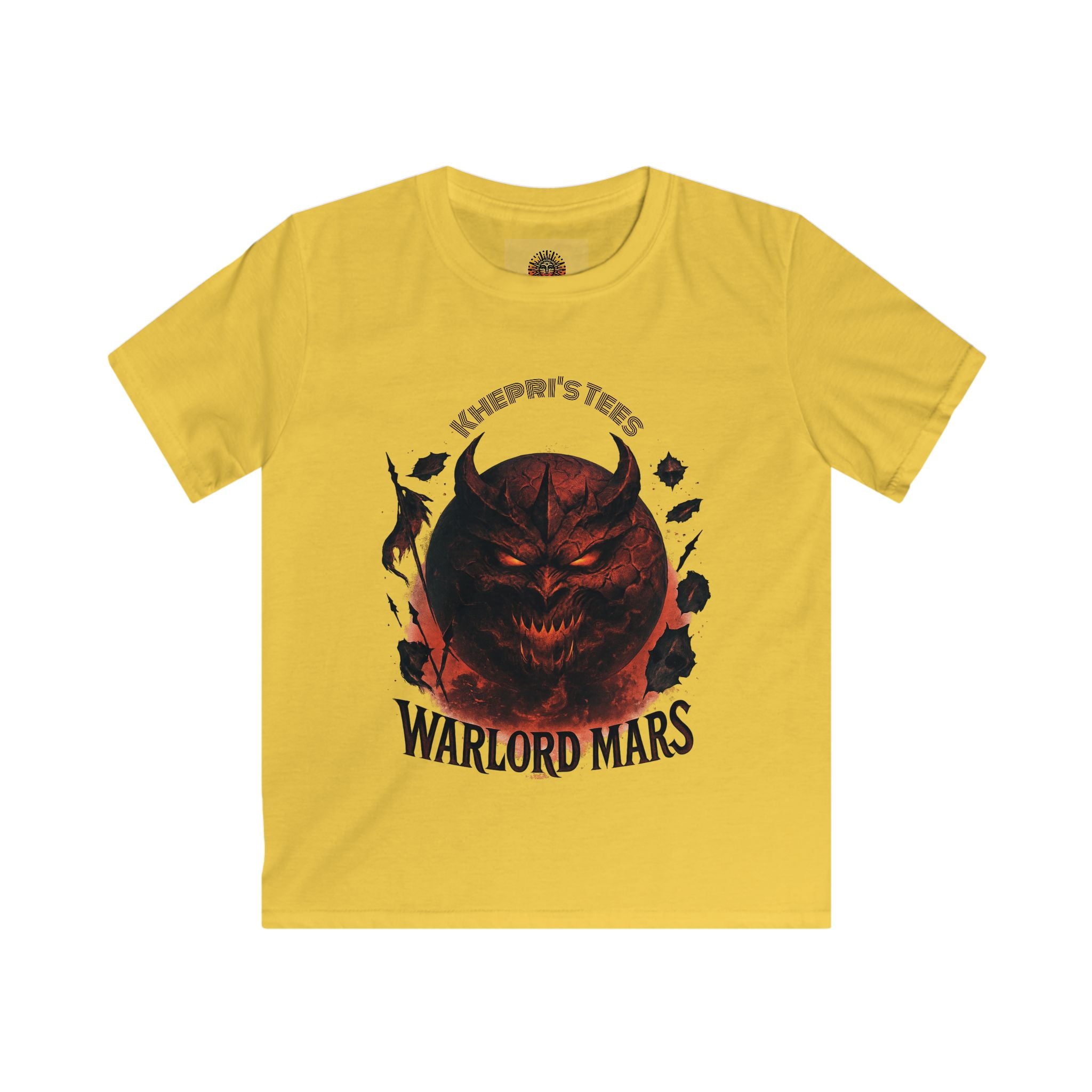 Kids Graphic Tee - Warlord Mars, Cool Kids T-Shirt, Unique Children's Apparel, Perfect for Birthdays, Casual Wear, Halloween