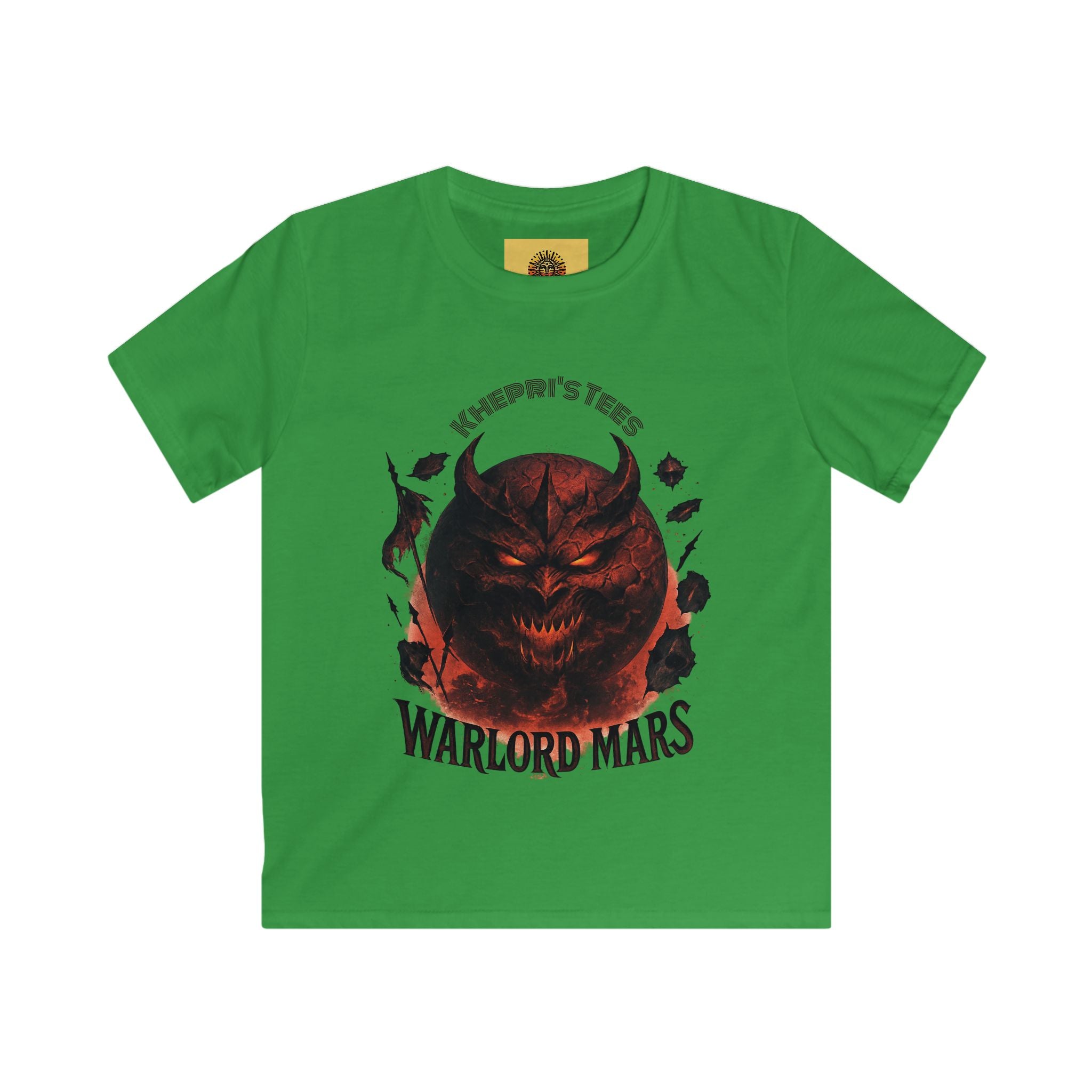 Kids Graphic Tee - Warlord Mars, Cool Kids T-Shirt, Unique Children's Apparel, Perfect for Birthdays, Casual Wear, Halloween