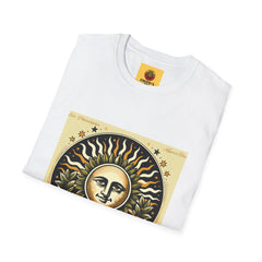 Ceasar Sunshine Unisex T-Shirt, Vintage Style Tee, Bohemian Gift, Astrology Apparel, Summer Clothing, Festival Wear