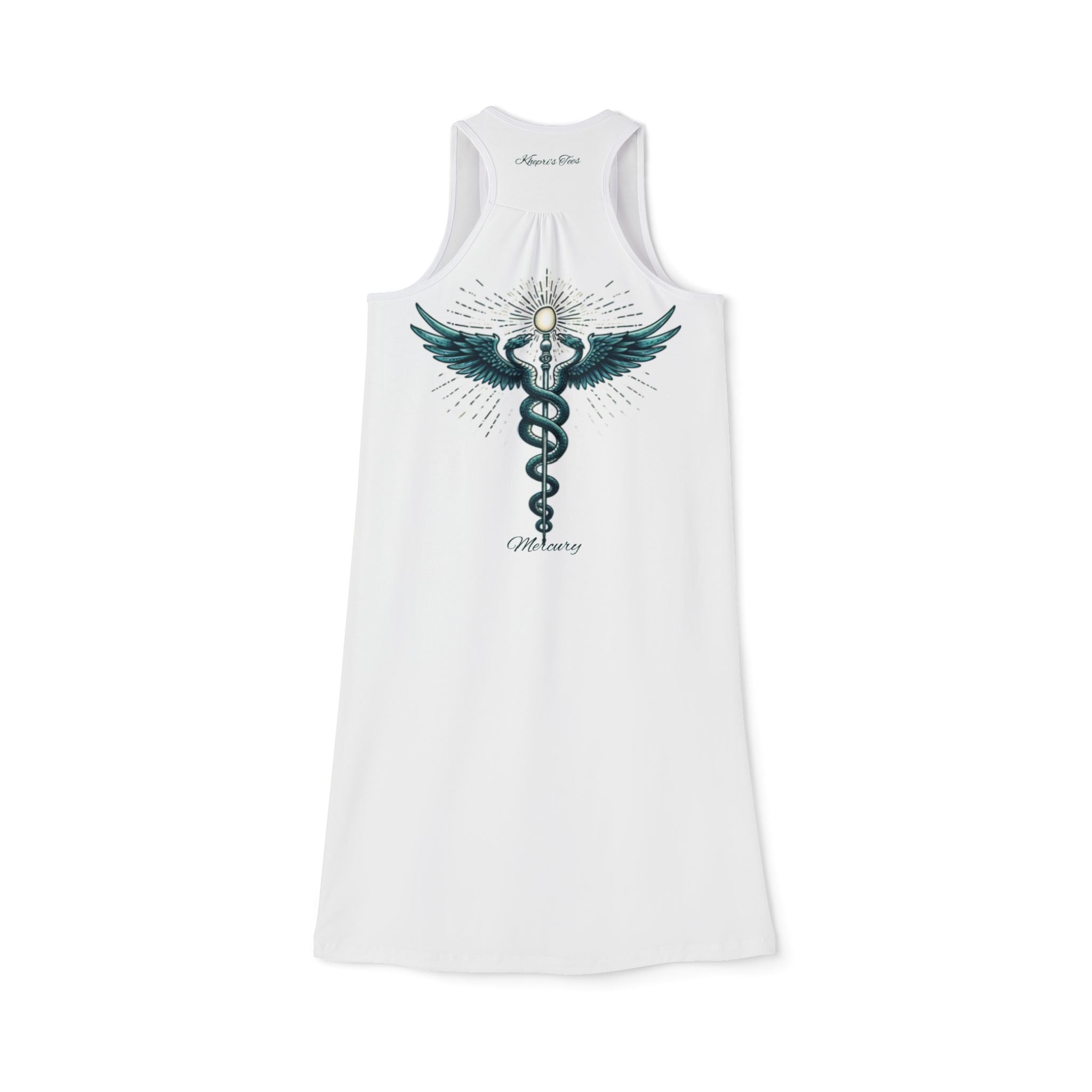 Mercury Rising-Women's Racerback Dress (AOP)