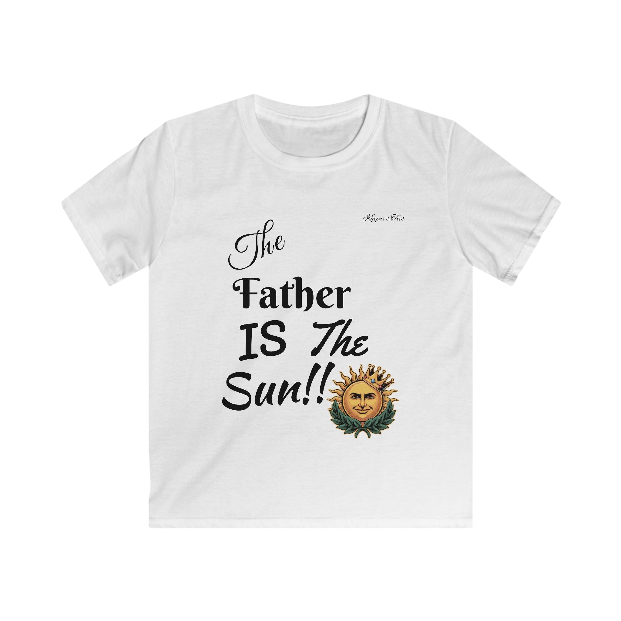 The Father Is The Sun-Kids Softstyle Tee