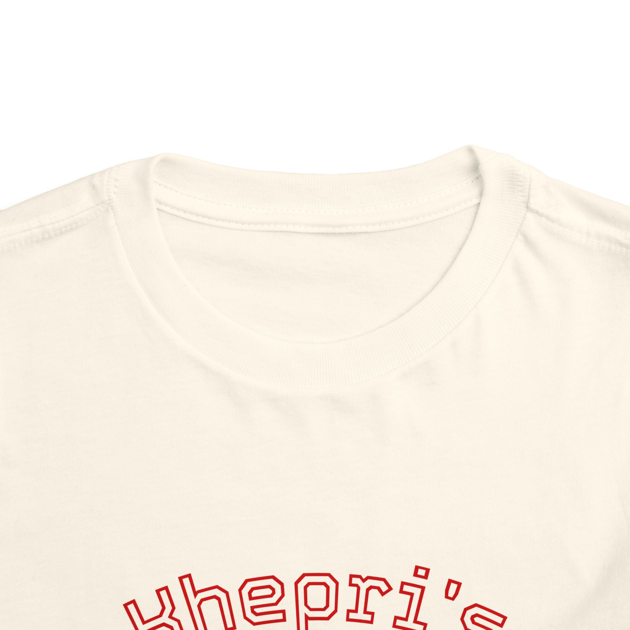 Kid's Khepri's  K Tee Toddler T-Shirt, Fun Playwear for Kids, Birthday Gift, Cute Casual Top, Summer Outfit