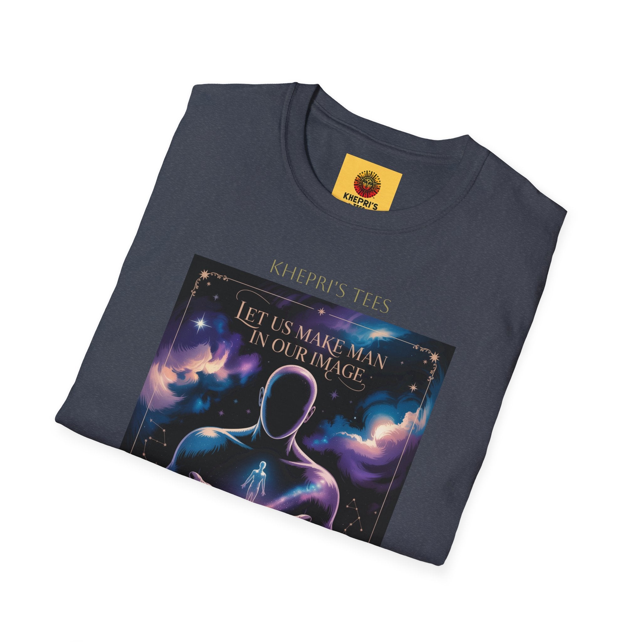 Genesis 1:26 Spiritual Science T-Shirt — Let US Make Man in OUR Image