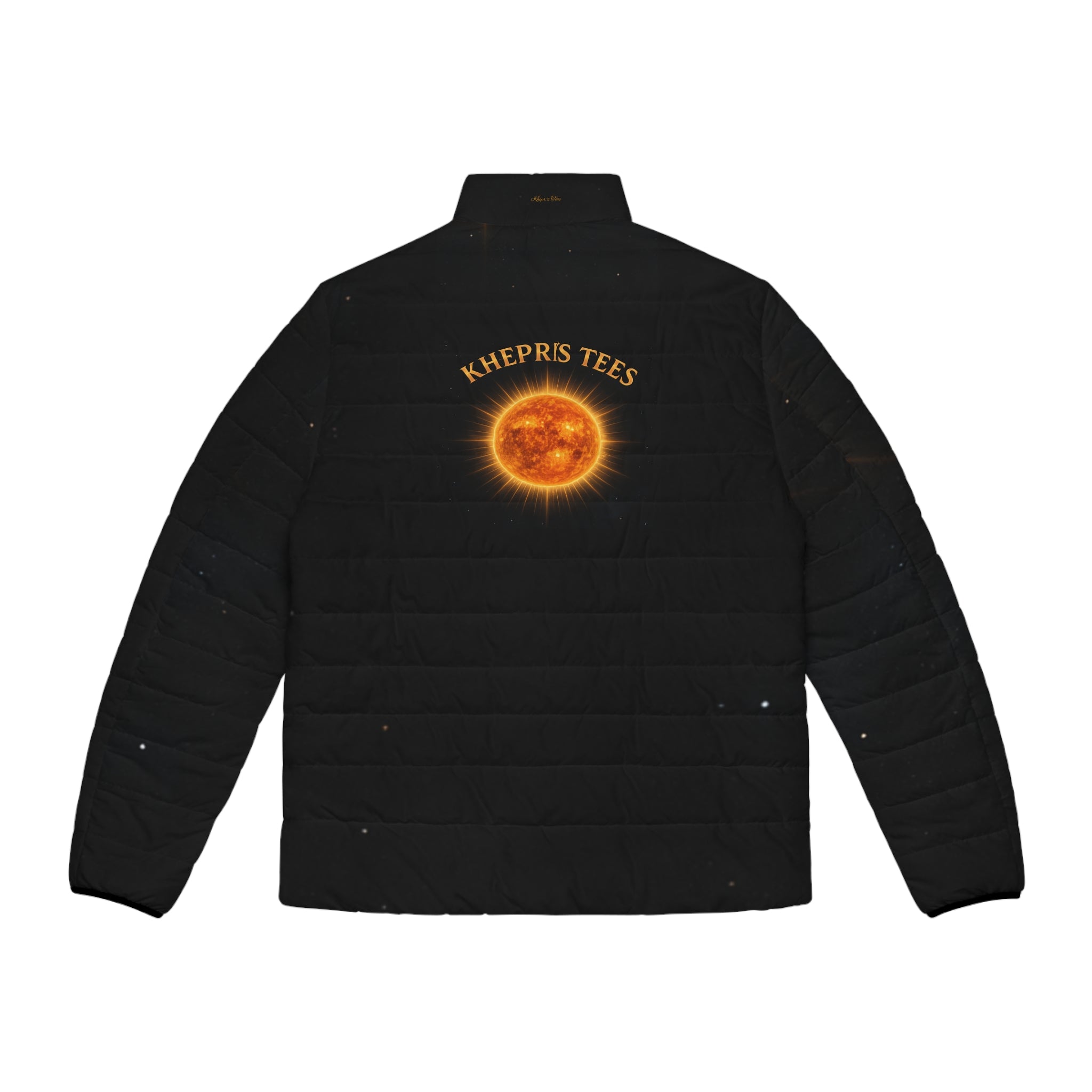 Khepris Tees Solar Sun Puffer Jacket — Men's Insulated Winter Coat