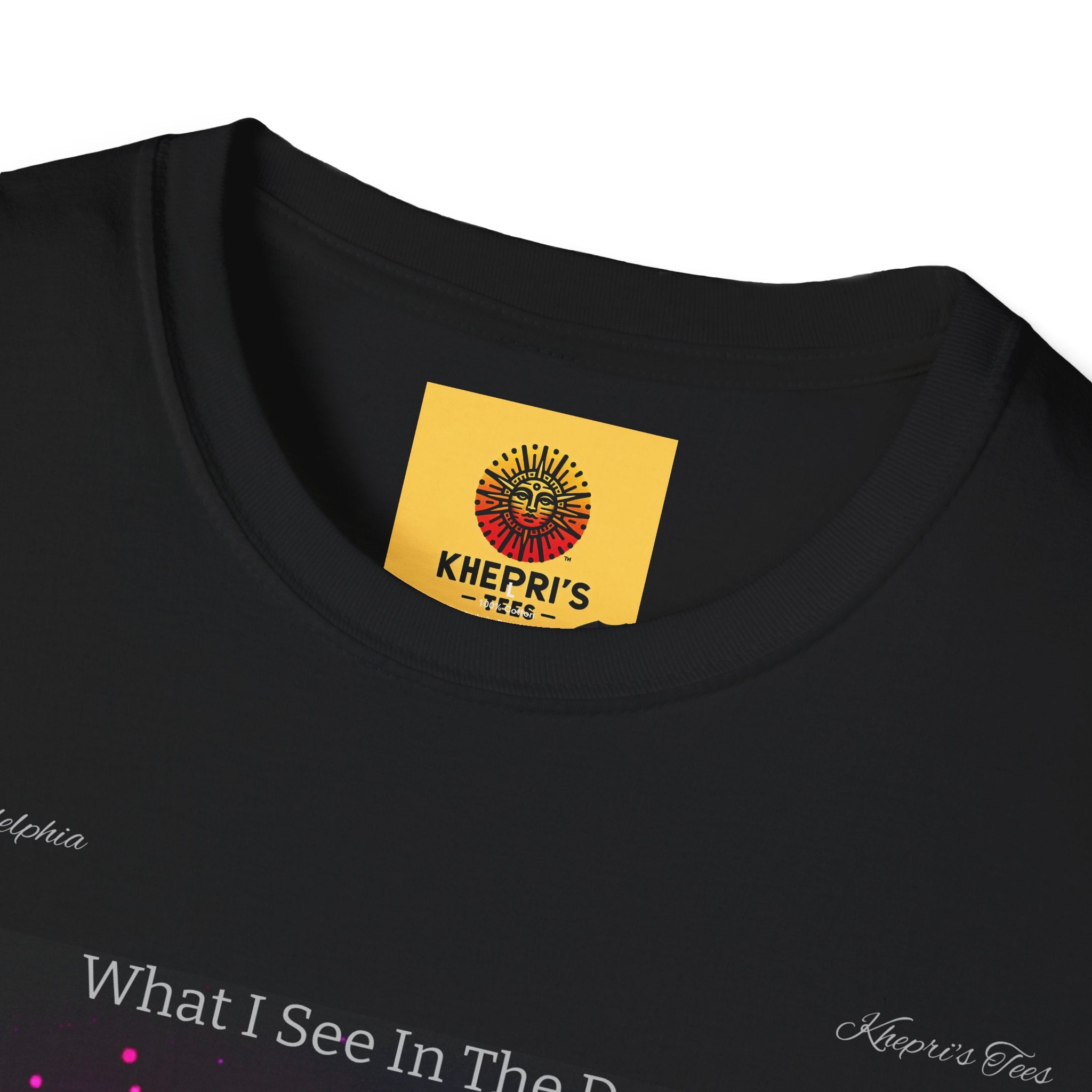 Spiritual Visual Snow T-Shirt — 'Seeing Through the Veil' Awareness Tee
