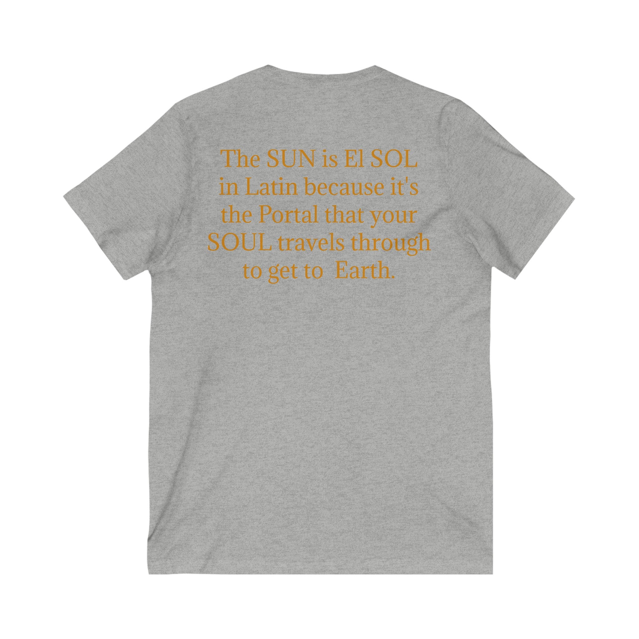 Portal For Souls-Unisex Jersey Short Sleeve V-Neck Tee