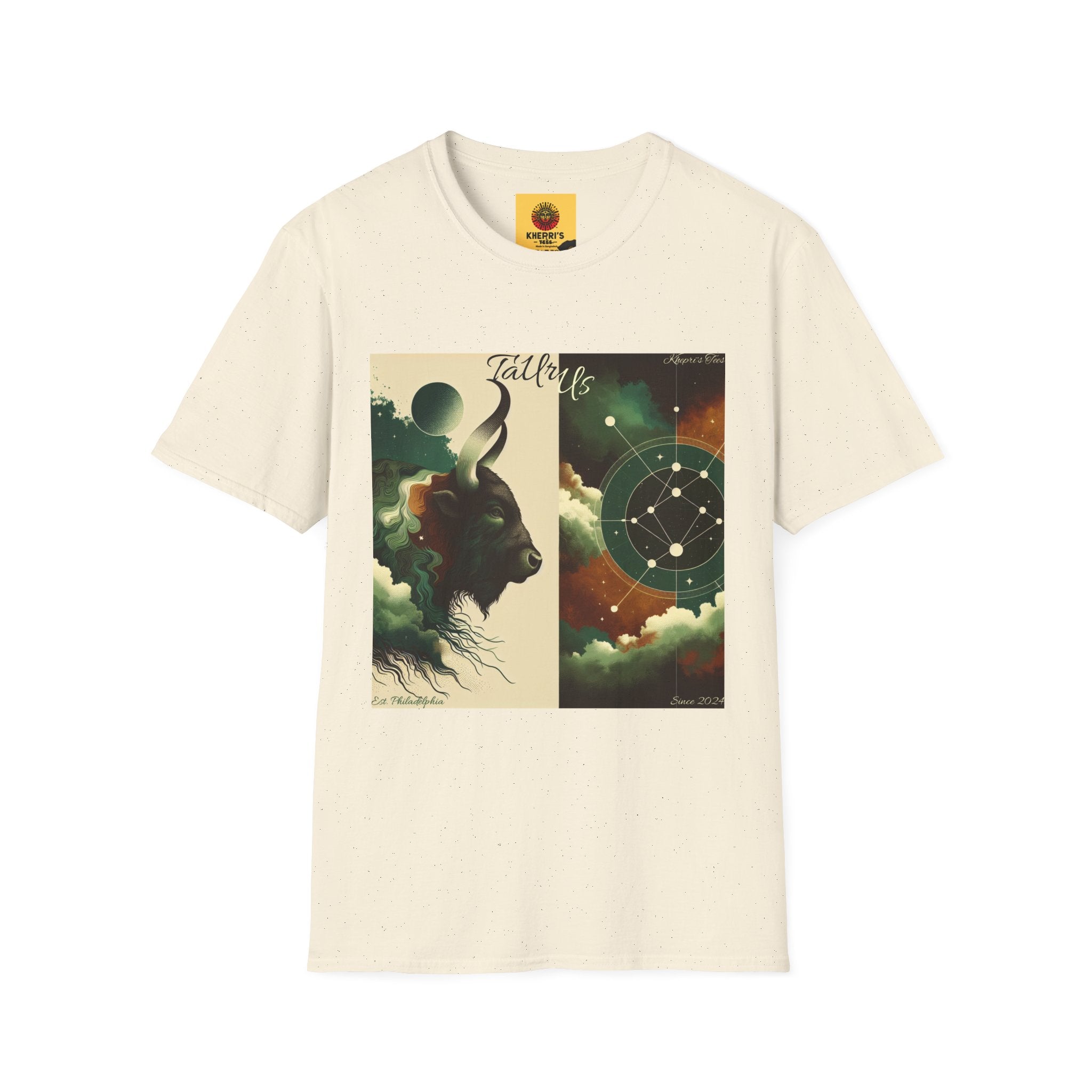 Celestial Taurus T-Shirt, Astrology Tee, Zodiac Gift, Horoscope Apparel, Star Signs Shirt, Astrology Fashion