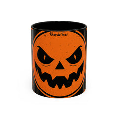 Halloween Pumpkin Khepri's Tees Coffee Mug, Spooky, Halloween Gift, Funny Coffee Cup, Autumn Decor, Fall Beverage Mug