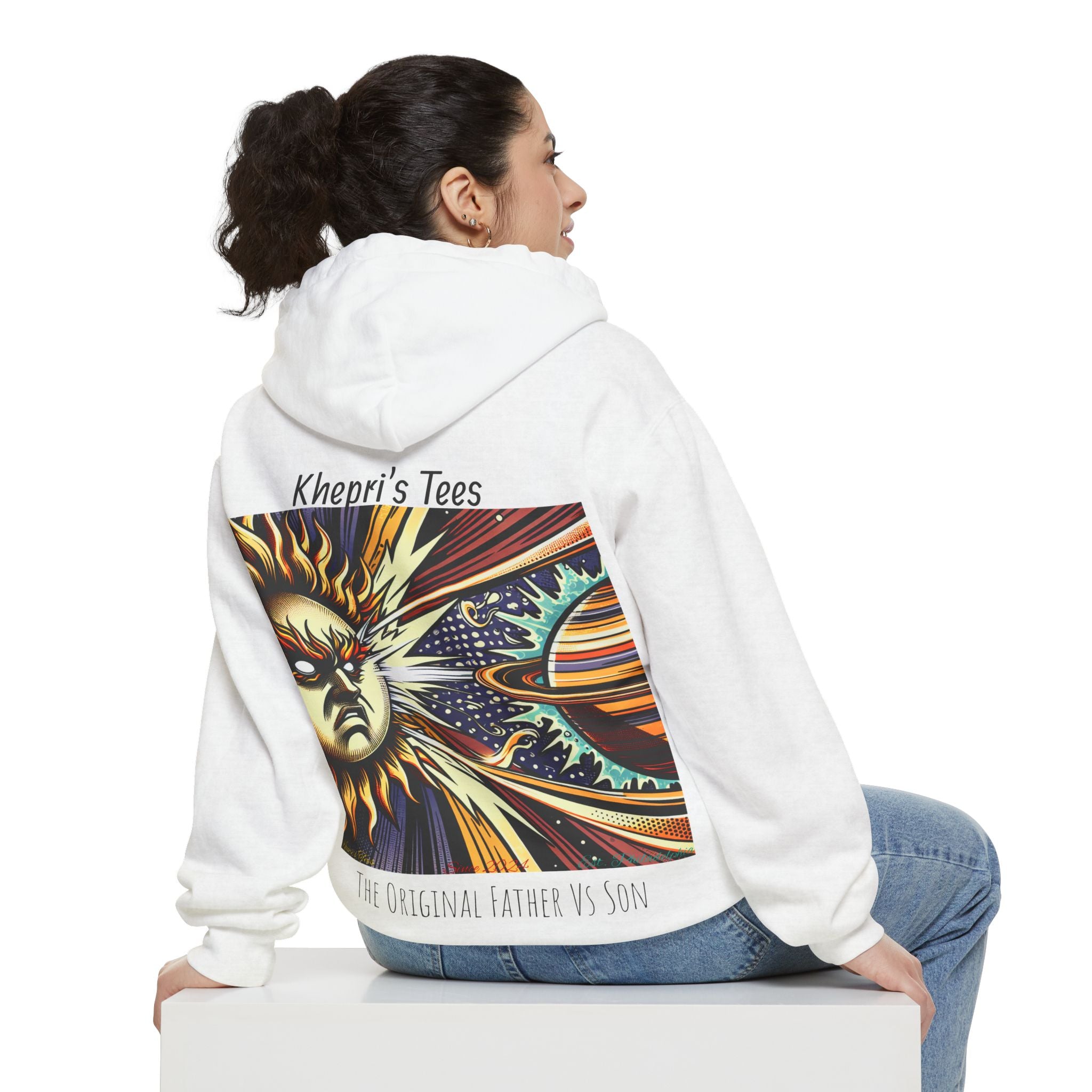 Father Vs Son- Hoodie with Inspirational Designs, Truth-Over-Everything Hoodie, Astrology Hoodie, Graphic Sweatshirt, Unisex Fashion Pullover