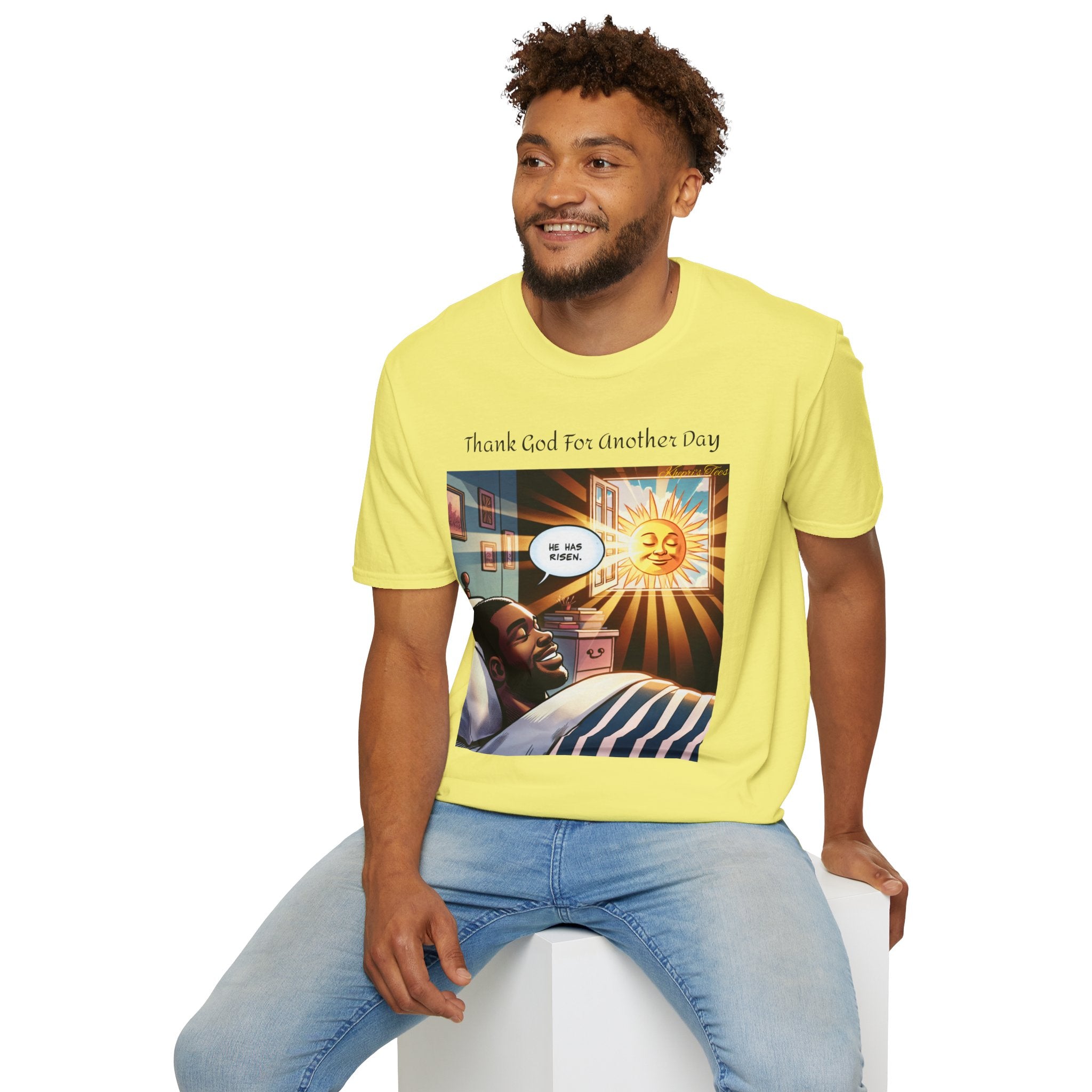 He Has Risen-Unisex Softstyle T-Shirt