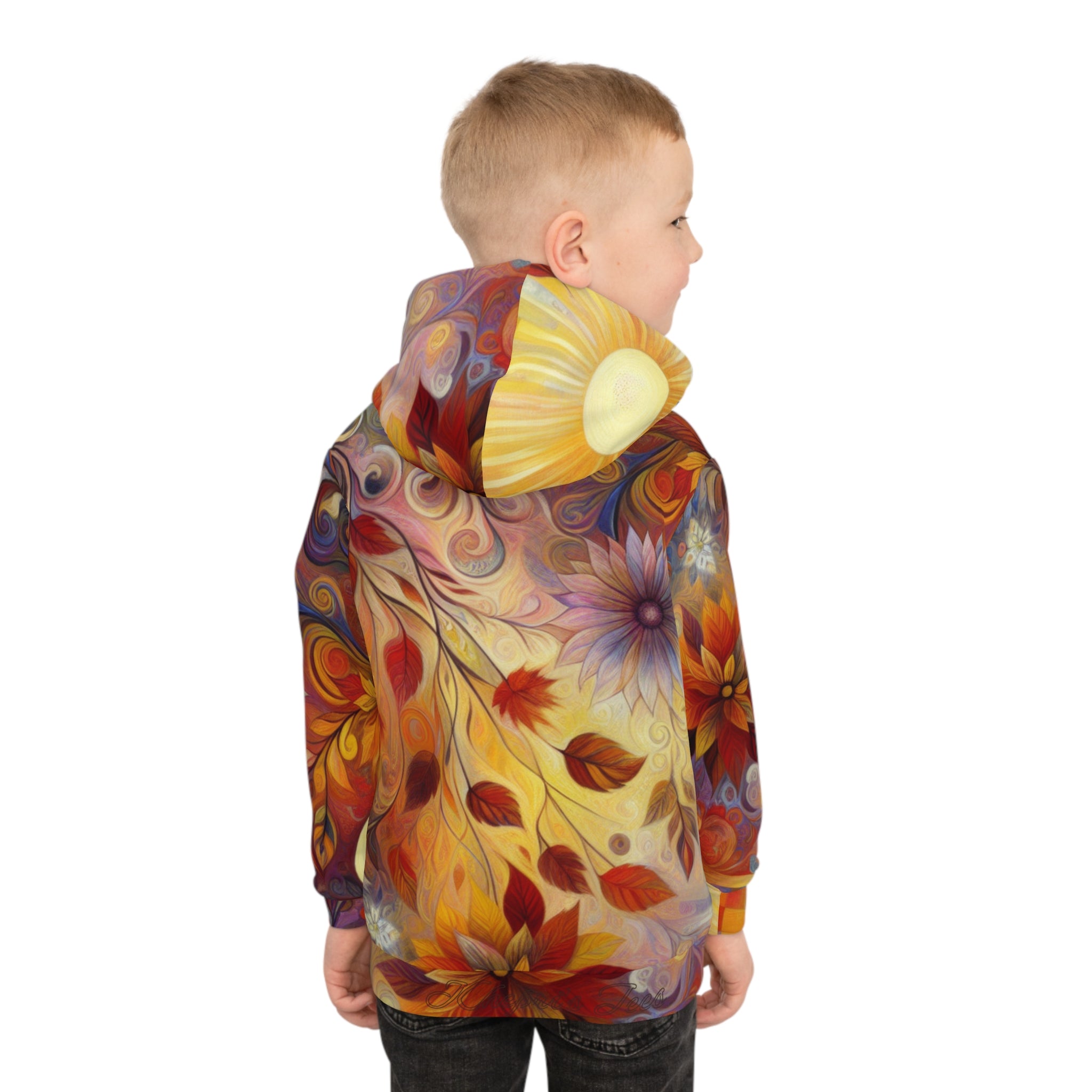 Fall Sun-Children's Hoodie for Trendy Kids - Wear as a Top or Jacket