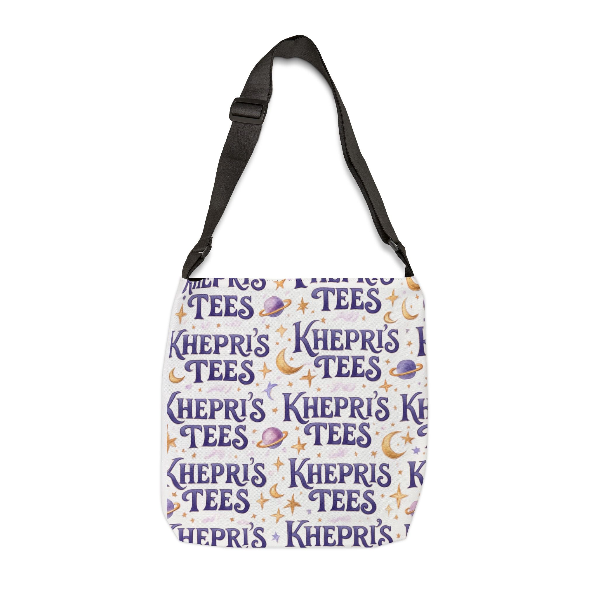 Khepri's Tees Cosmic Logo Adjustable Tote Bag