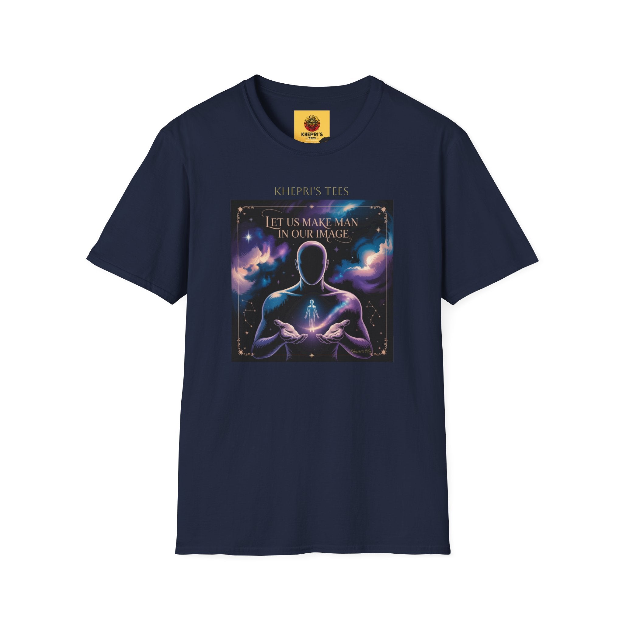 Genesis 1:26 Spiritual Science T-Shirt — Let US Make Man in OUR Image