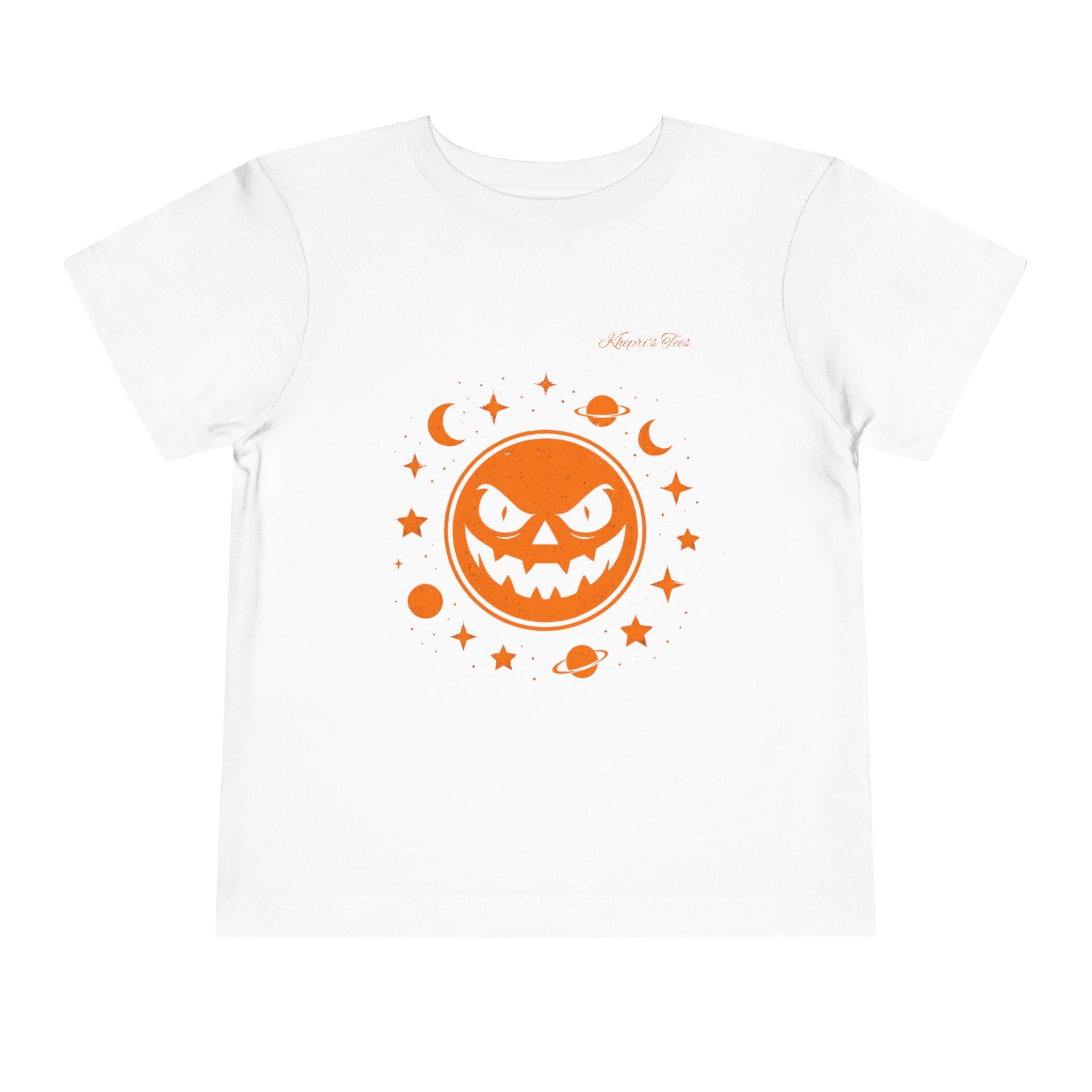 Halloween Toddler Tee, Short Sleeve Kids Shirt, Spooky Pumpkin Graphic, Toddler Halloween Outfit, Cute Fall Clothing