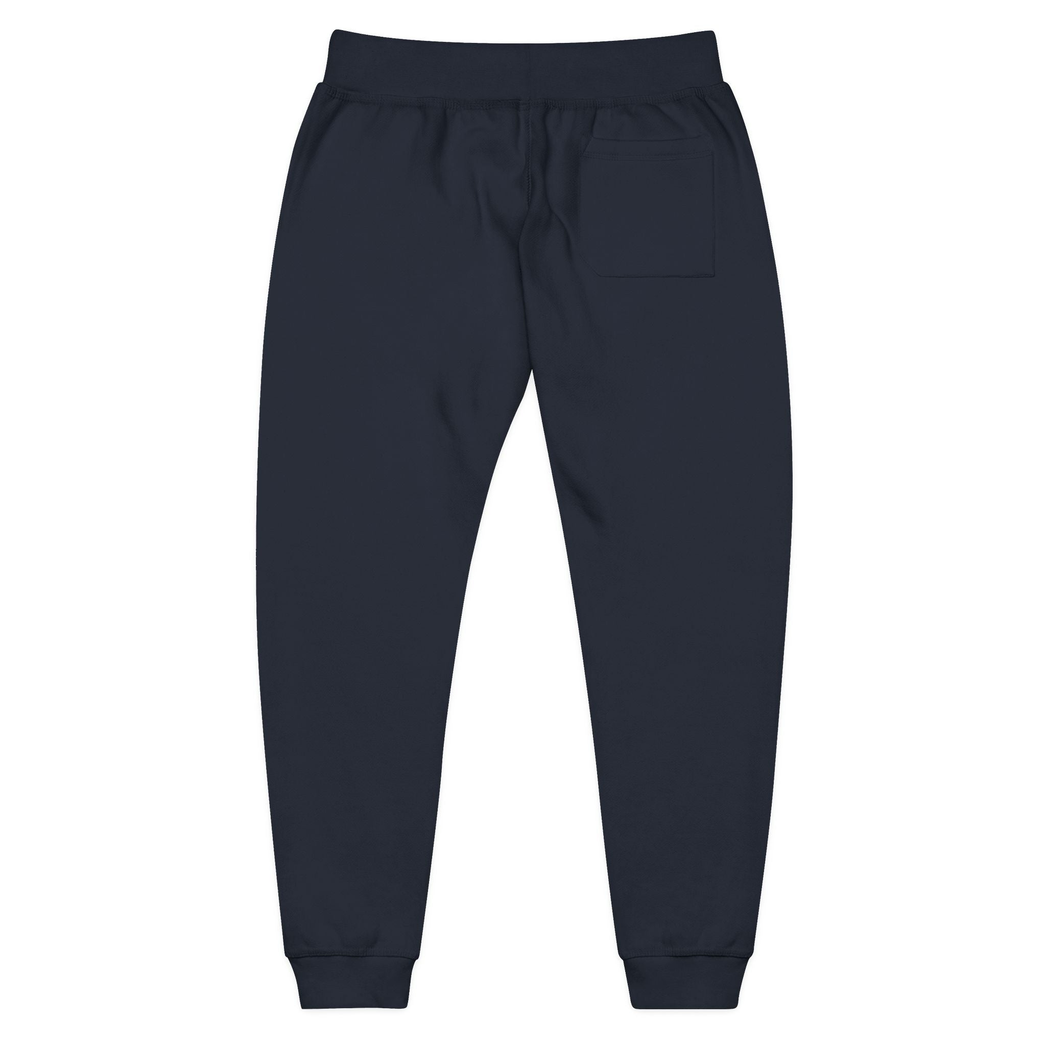 Cozy Unisex Fleece Sweatpants with Embroidery, Perfect for Lounging, Outdoor Activities, Gift for Him/Her, Personalized Relaxation Wear
