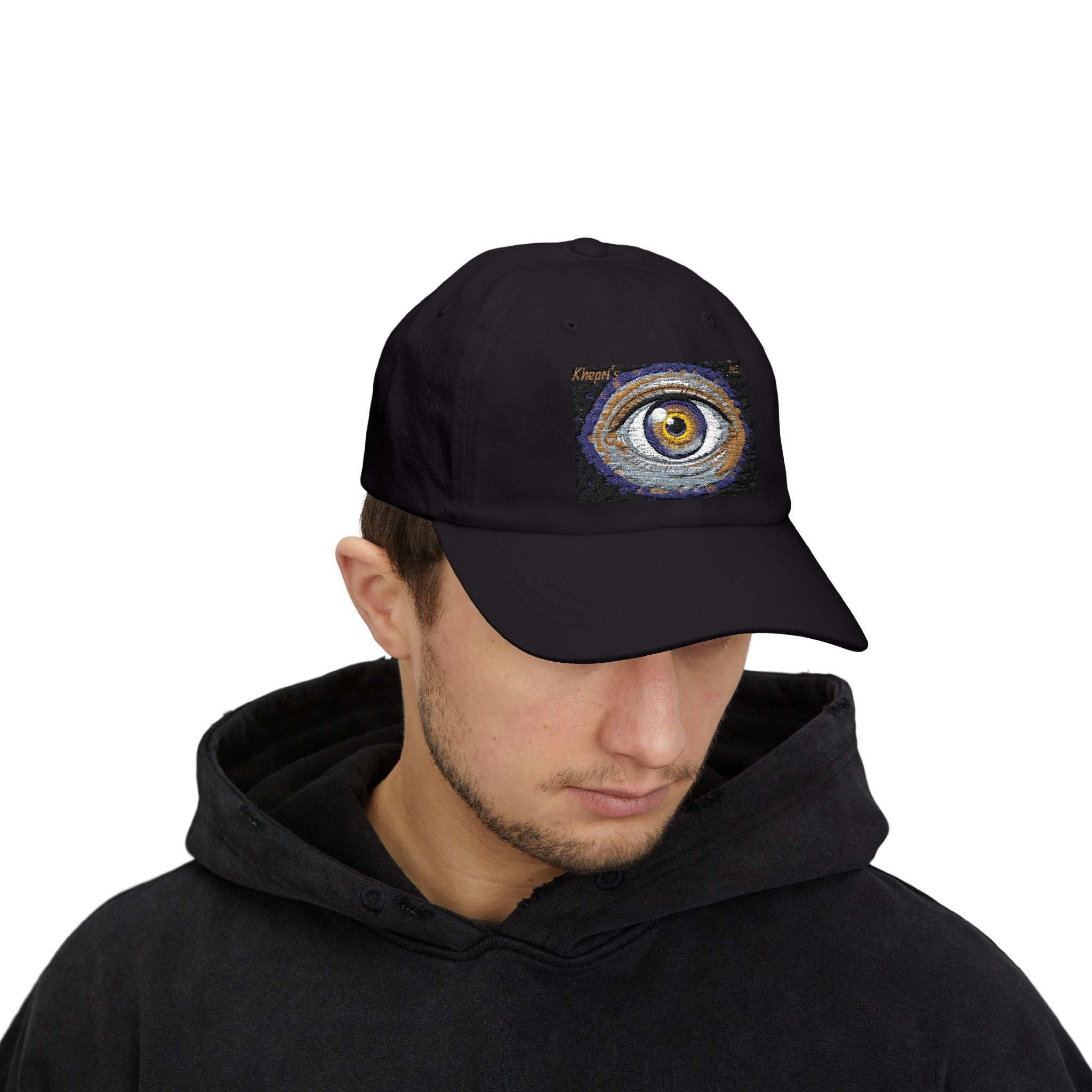 Tri-Eye  Cap,Gift for Conscious Men, Casual Style, Everyday Wear, Adjustable Cap