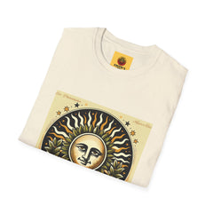 Ceasar Sunshine Unisex T-Shirt, Vintage Style Tee, Bohemian Gift, Astrology Apparel, Summer Clothing, Festival Wear