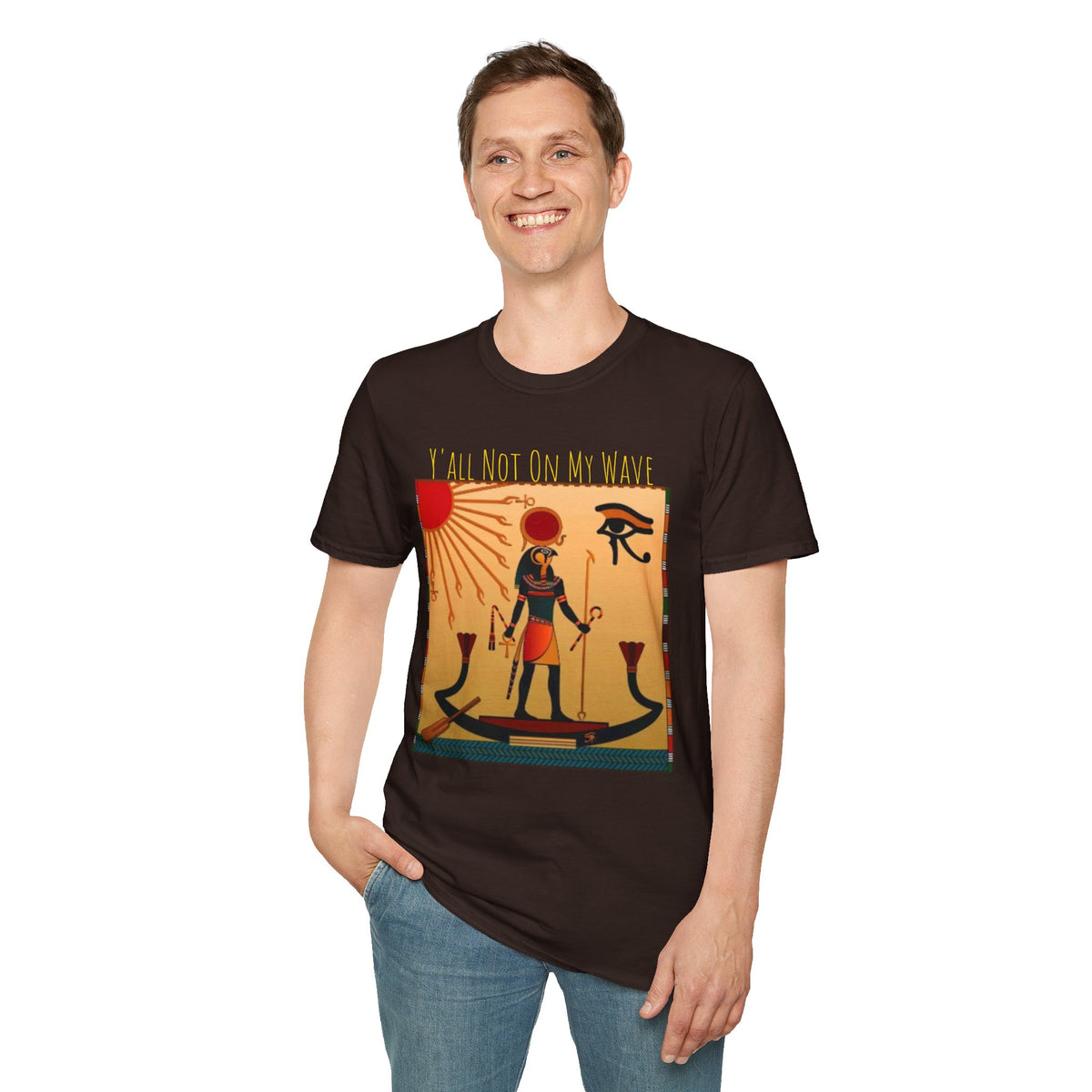 Not-On My Wave-Unisex Softstyle T-Shirt