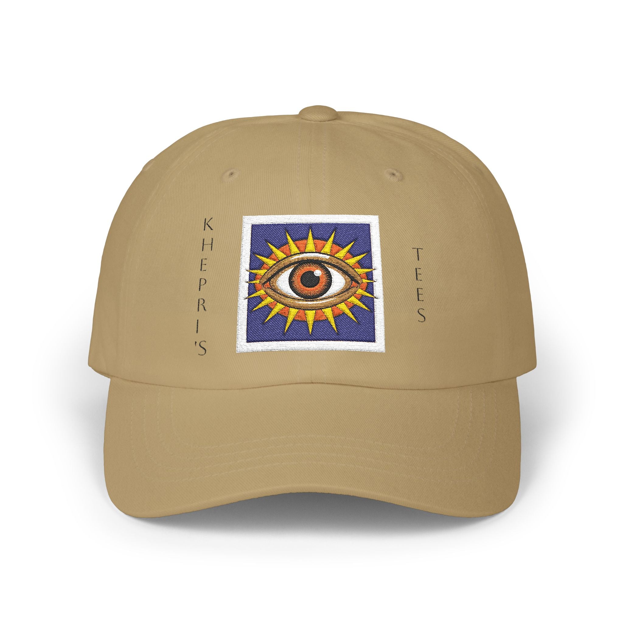 Solar Eye-Embroidered Cap, Trendy Hat for Summer, Gift for The Conscious, Father's Day, Cool Casual Wear, Unisex Cap