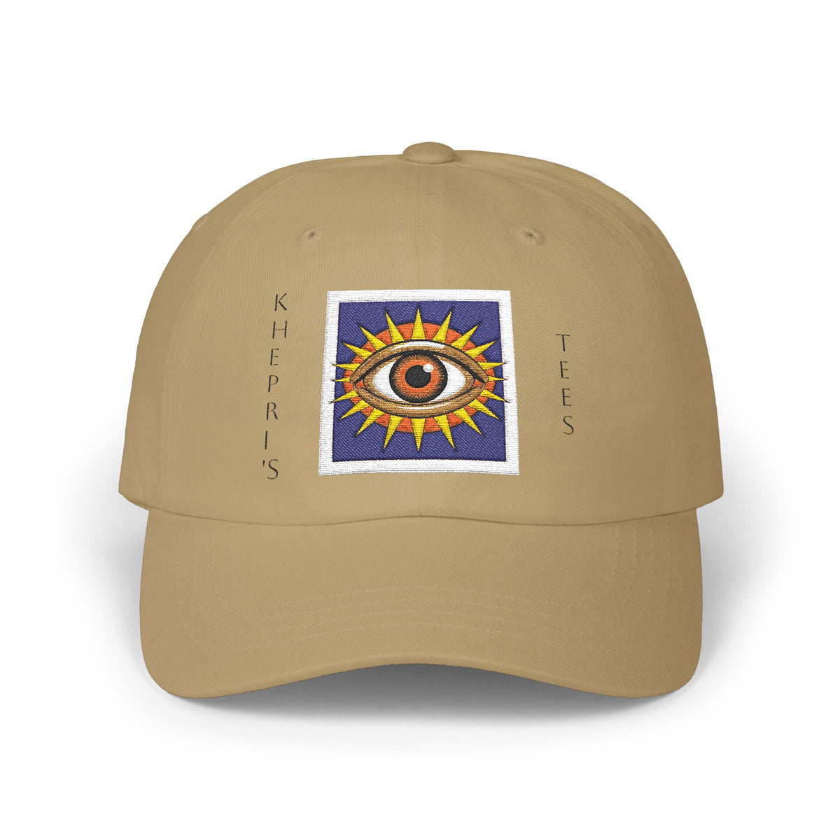 Solar Eye-Embroidered Cap, Trendy Hat for Summer, Gift for The Conscious, Father's Day, Cool Casual Wear, Unisex Cap