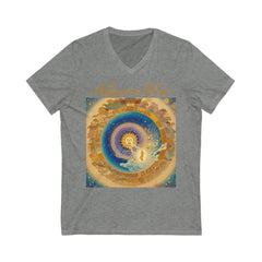 Portal For Souls-Unisex Jersey Short Sleeve V-Neck Tee